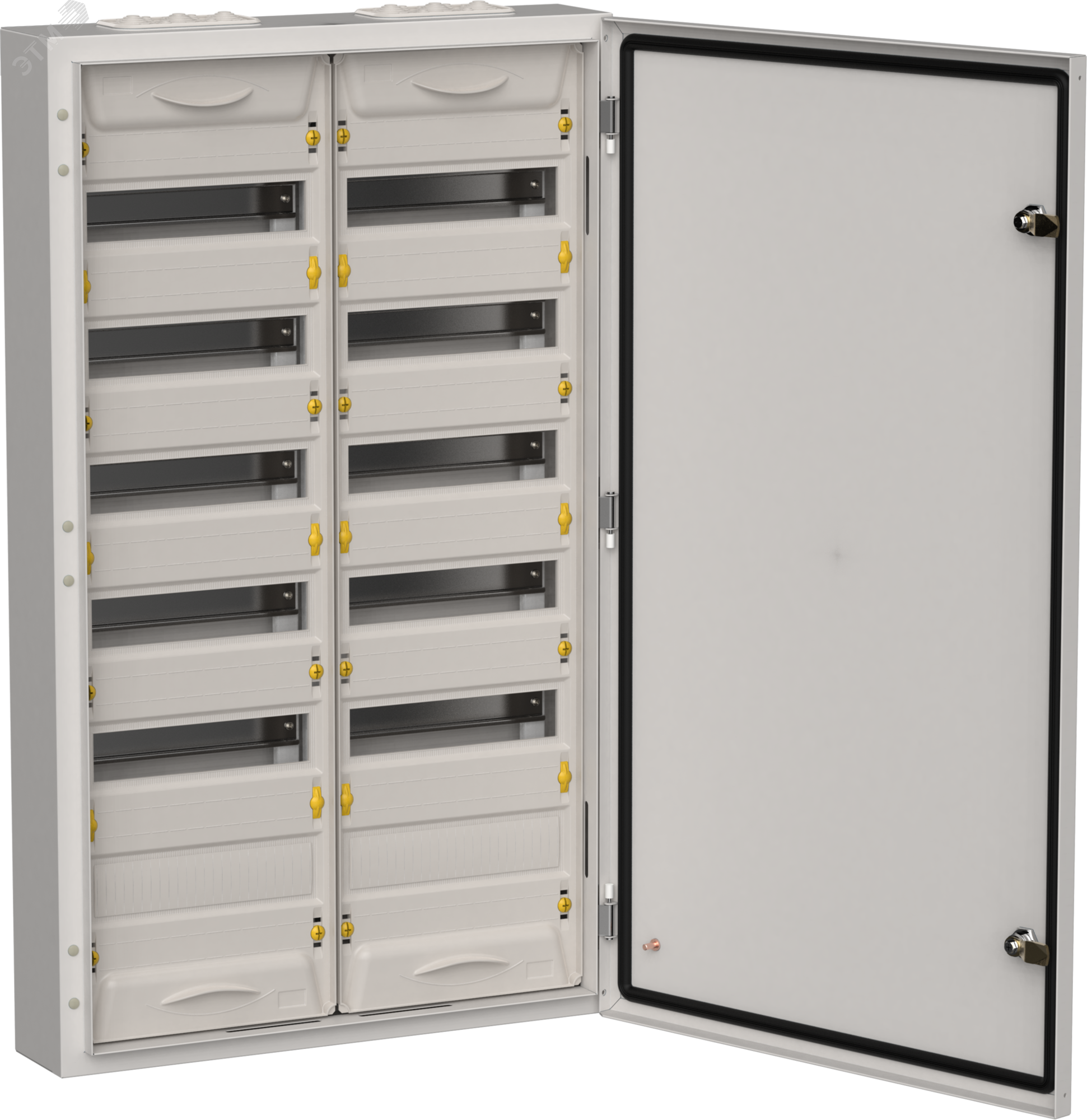 Изображение товара Распределительный щит IP54 металл 144 модуля серия TITAN 5 IEK