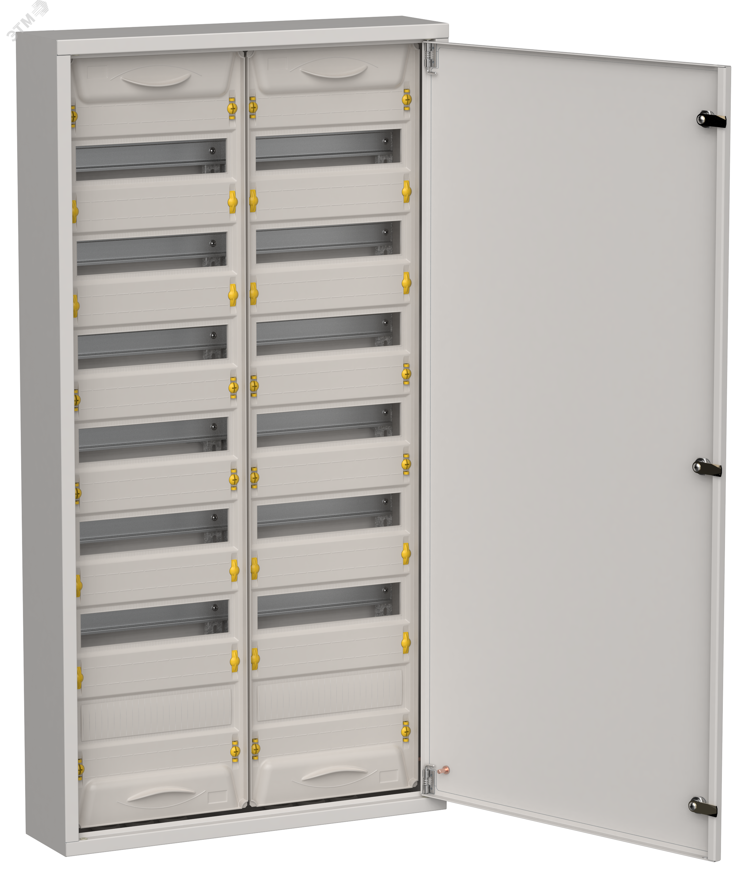 Изображение товара Щит распределительный навесной TITAN 5 168 модулей IP31 серый IEK