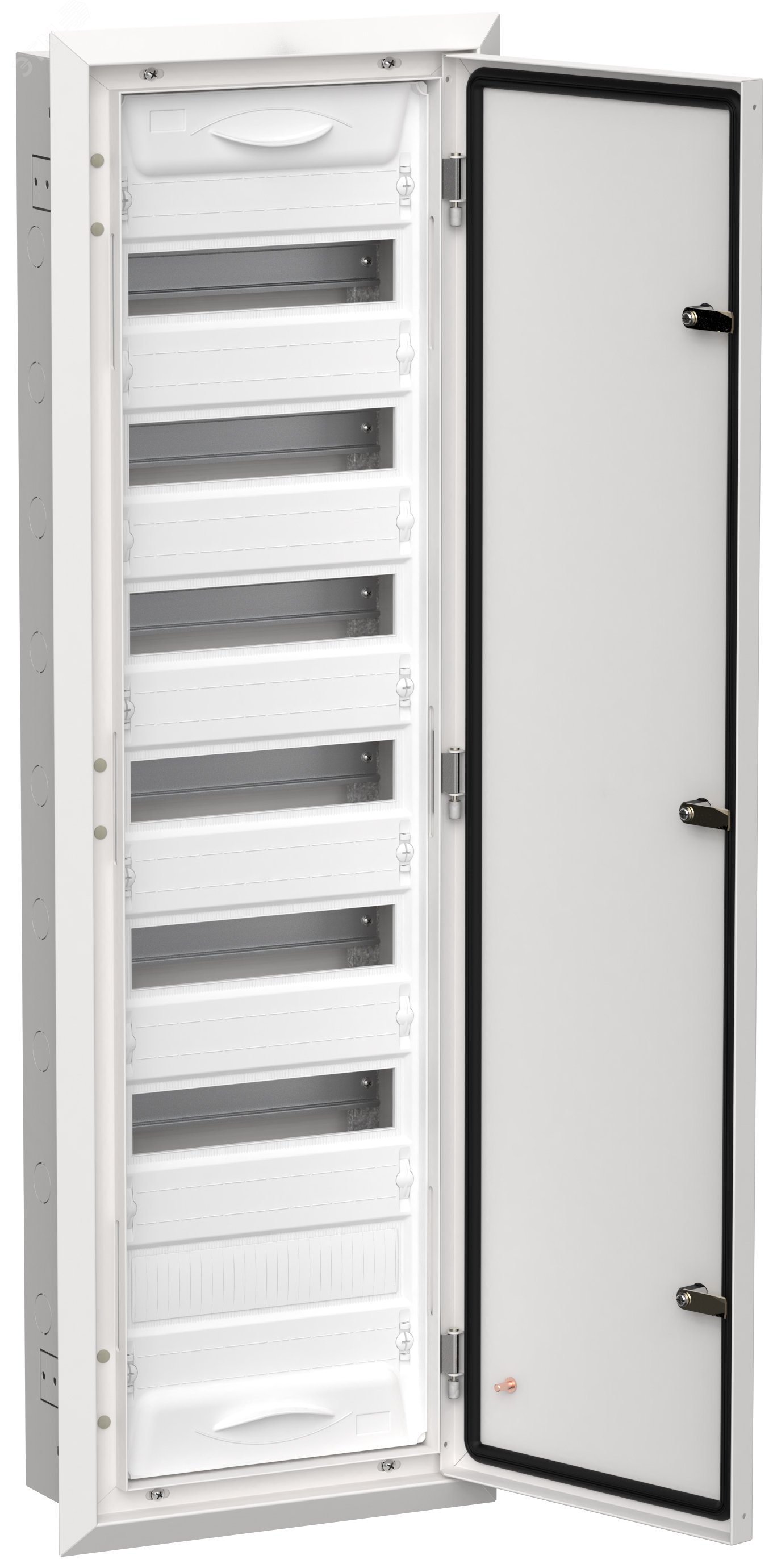 Изображение товара Корпус металлический щит распределительный TITAN 5 ЩРв-84 белый