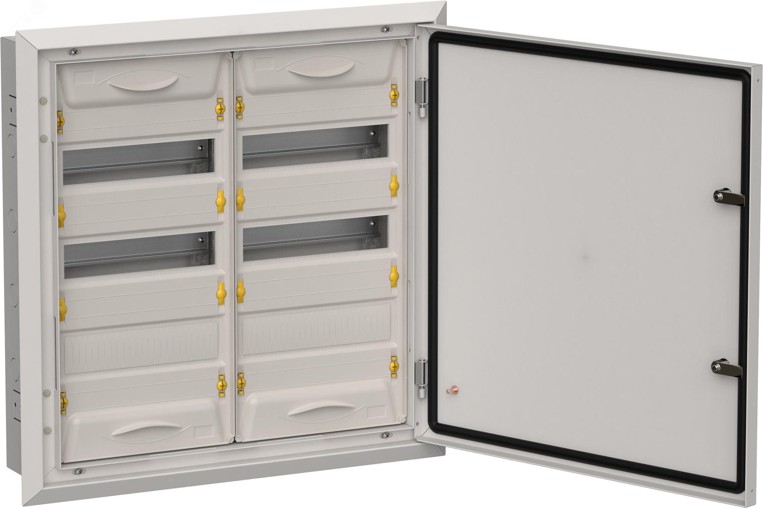 Изображение товара Корпус металлический TITAN 5 ЩРв-72 630х625х130мм IP31 серый