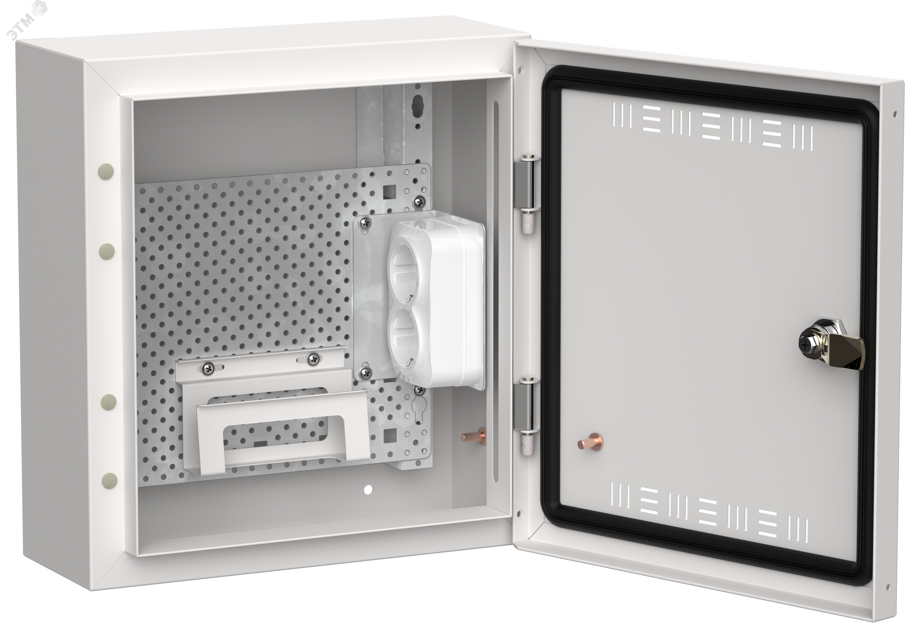 Изображение товара Корпус мультимедийный ЩРн(в) TITAN 5 335x310x140мм IP30 белый IEK