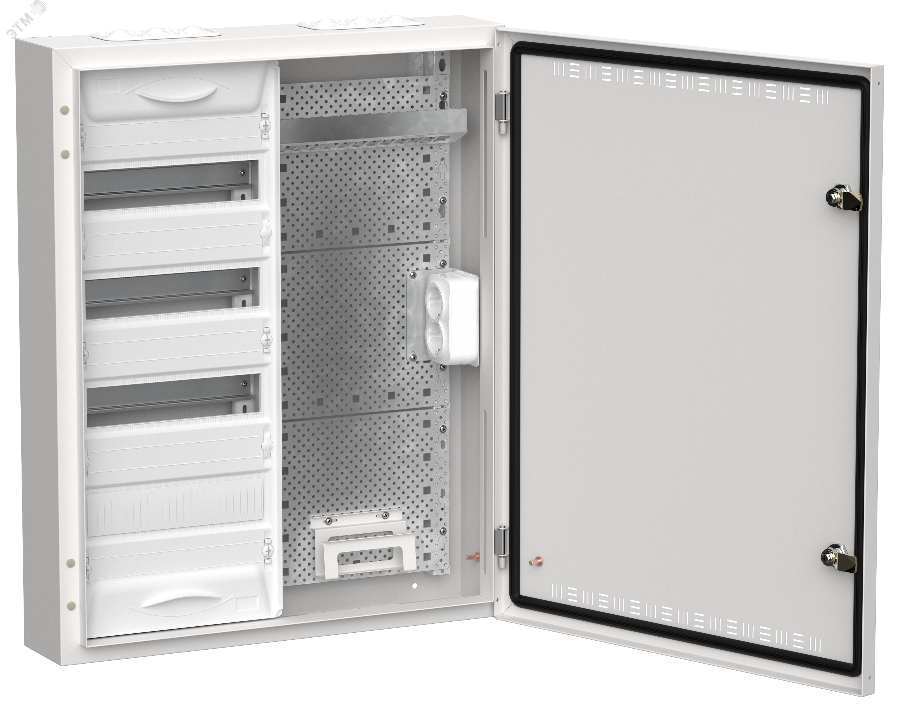 Изображение товара TITAN 5 Корпус комбинированный ЩРн-48 (2х48) белый IEK (шт)