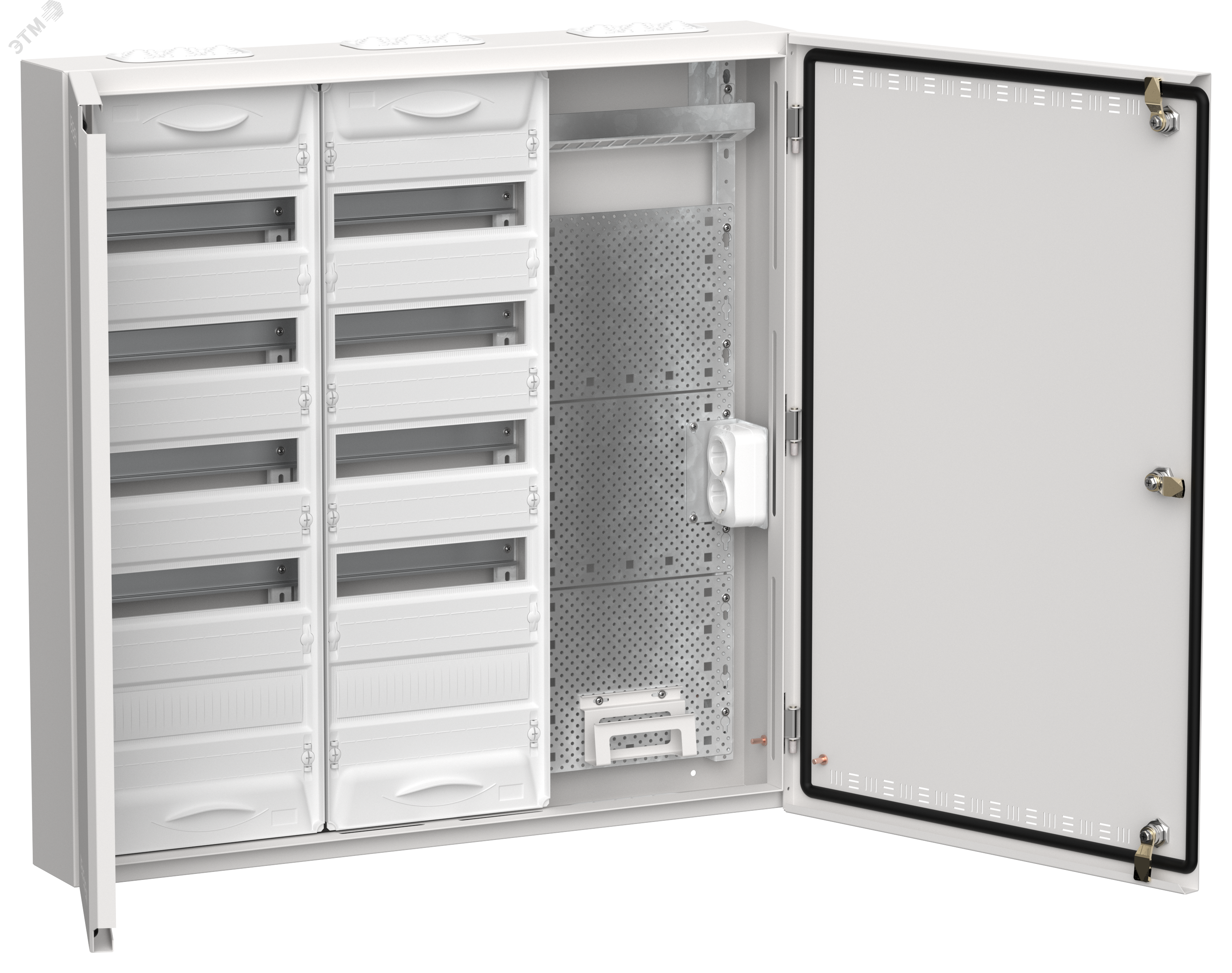 Изображение товара Щит распределительный комбинированный TITAN 5 3х60 IP30 белый IEK