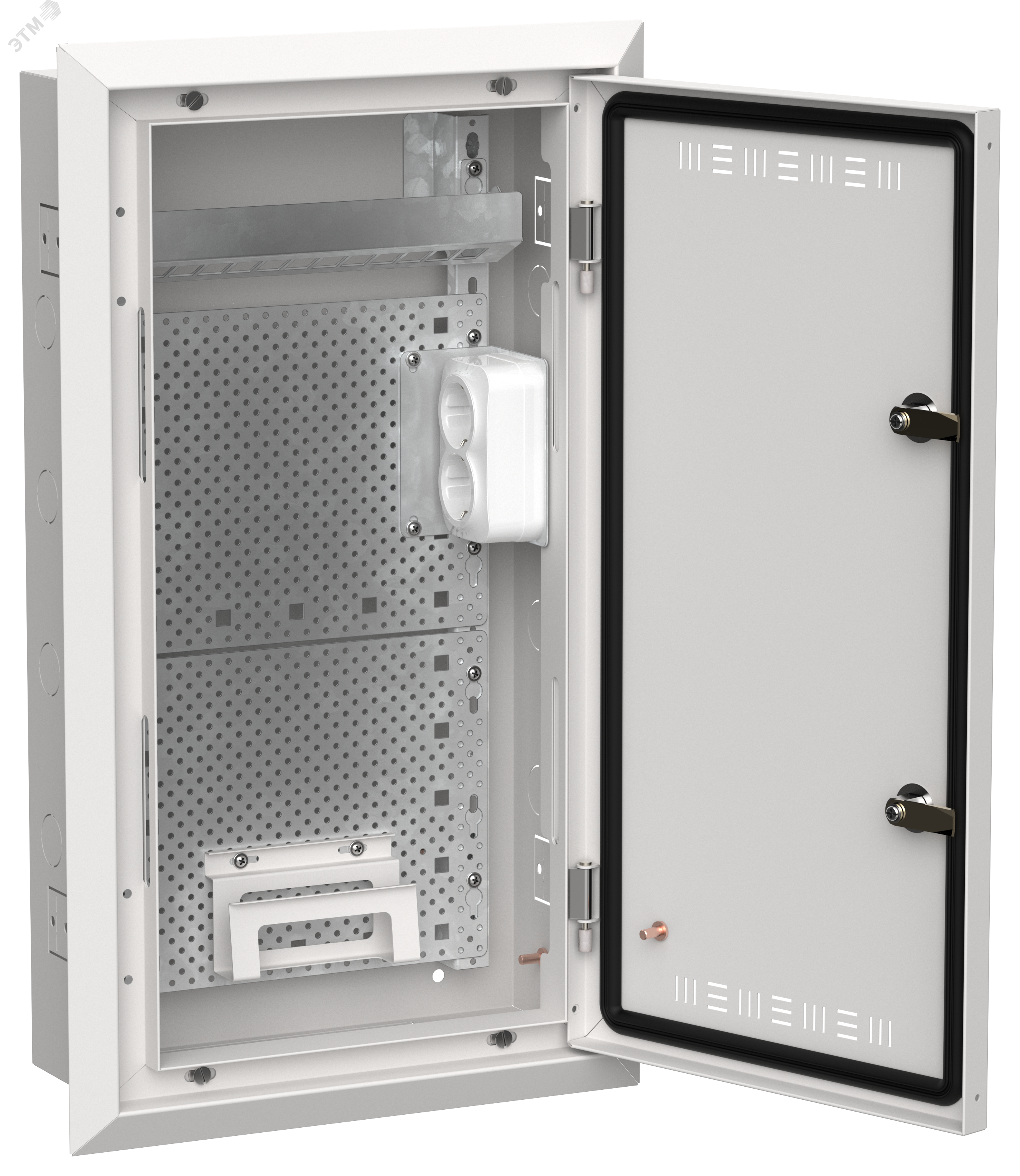 Изображение товара Корпус мультимедиа ЩРн(в) TITAN 5 IEK 630x365x130mm IP30 белый