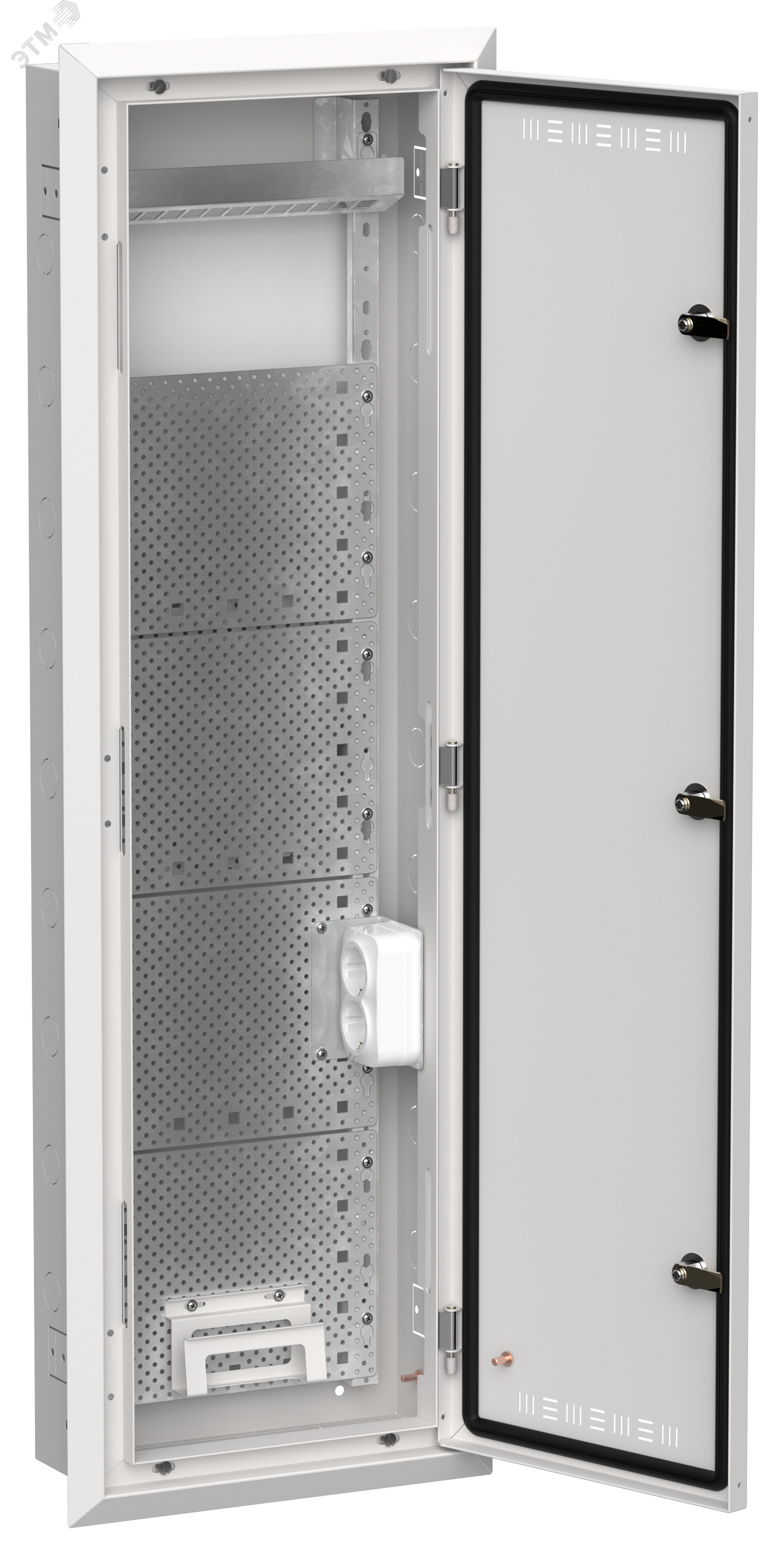 Изображение товара Корпус мультимедиа ЩРн(в) TITAN 5 IEK белый для распределительных устройств