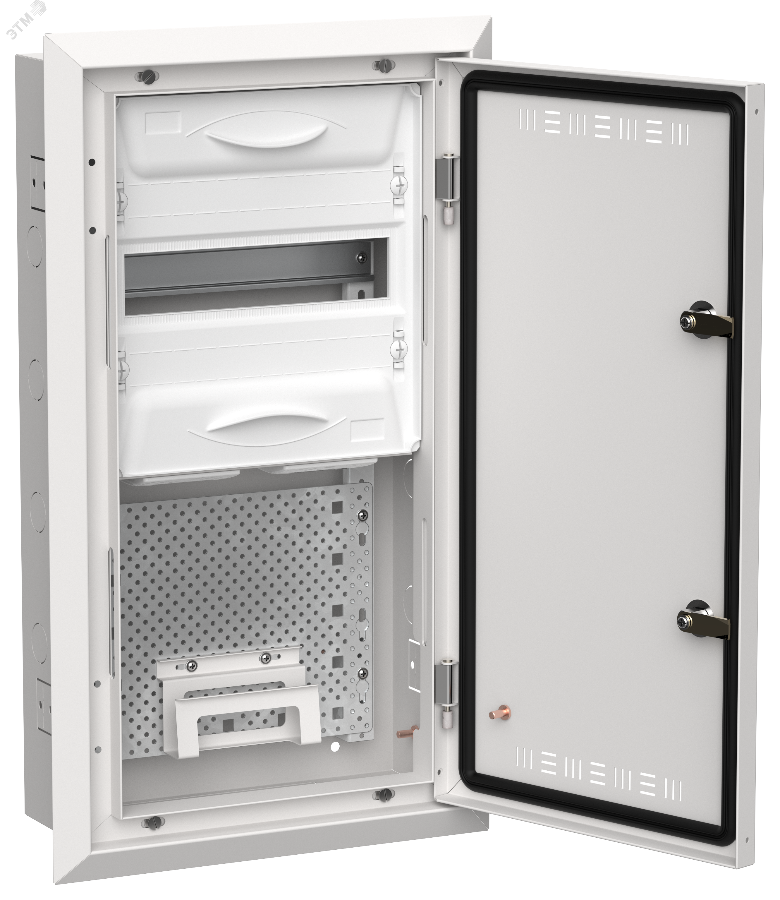 Изображение товара Щит монтажный комбинированный TITAN 5 ЩРв-12 1х36 белый IEK Россия