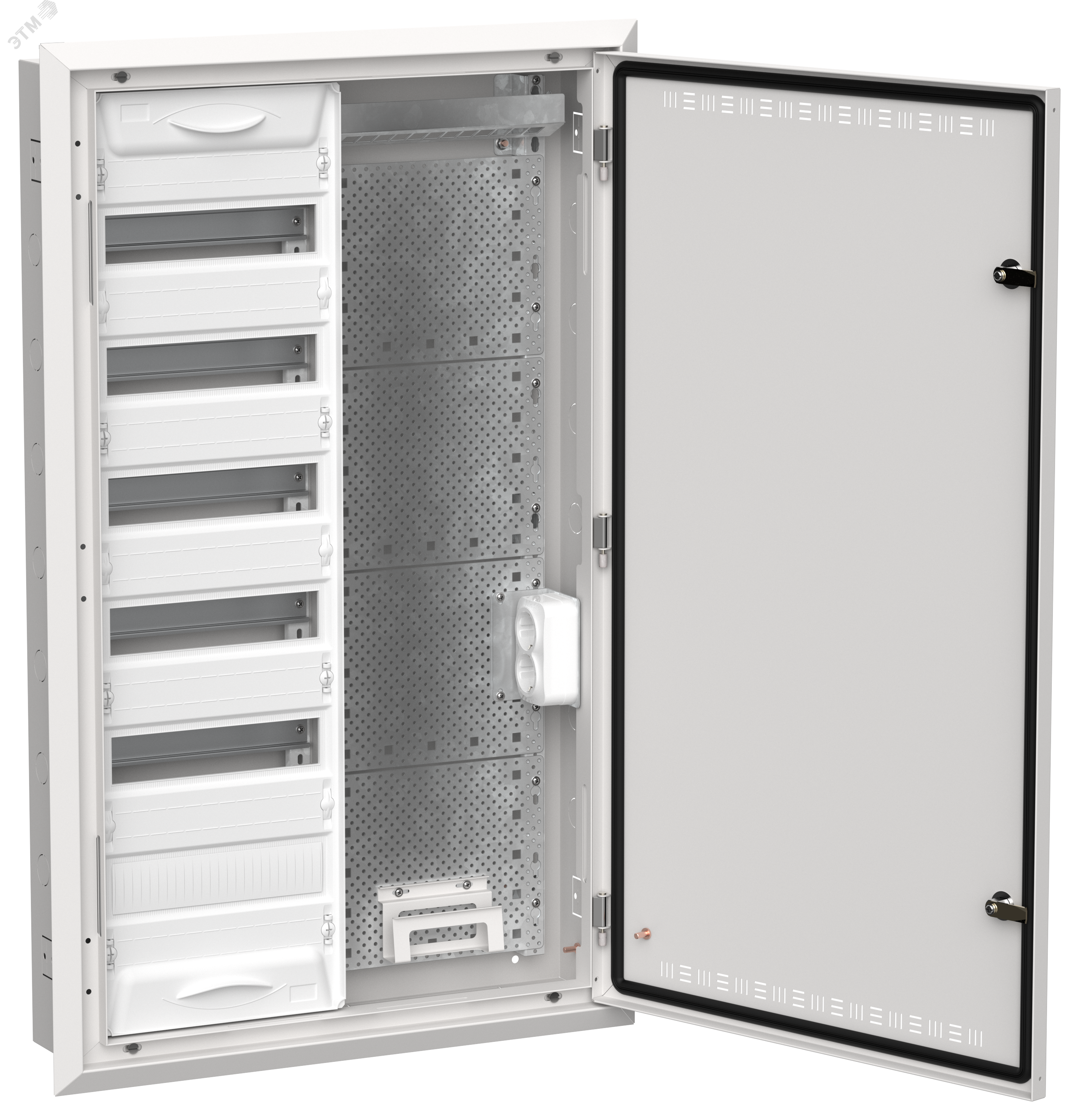 Изображение товара Щит распределительный корпус комбинированный TITAN 5 72 модулей IP30 для электроустановок