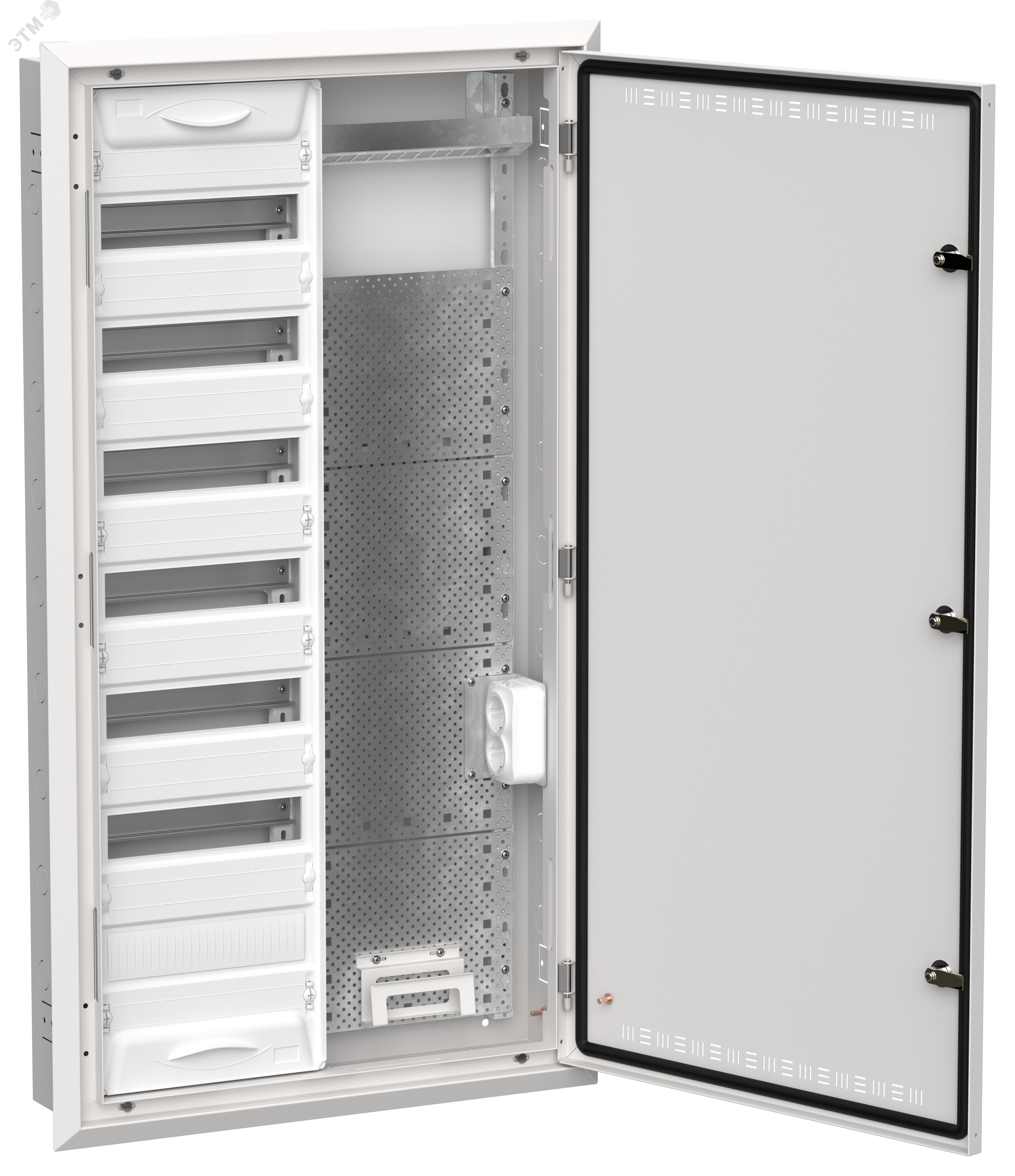 Изображение товара Щит распределительный комбинированный TITAN 5 ЩРв-84 белый IEK