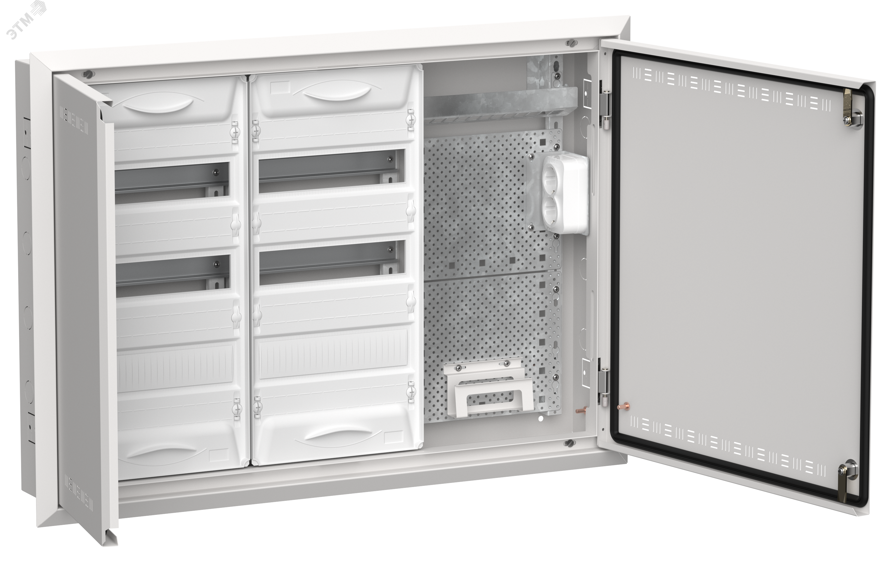 Изображение товара Корпус комбинированный ЩРв-72 (3х36) белый IEK TITAN 5