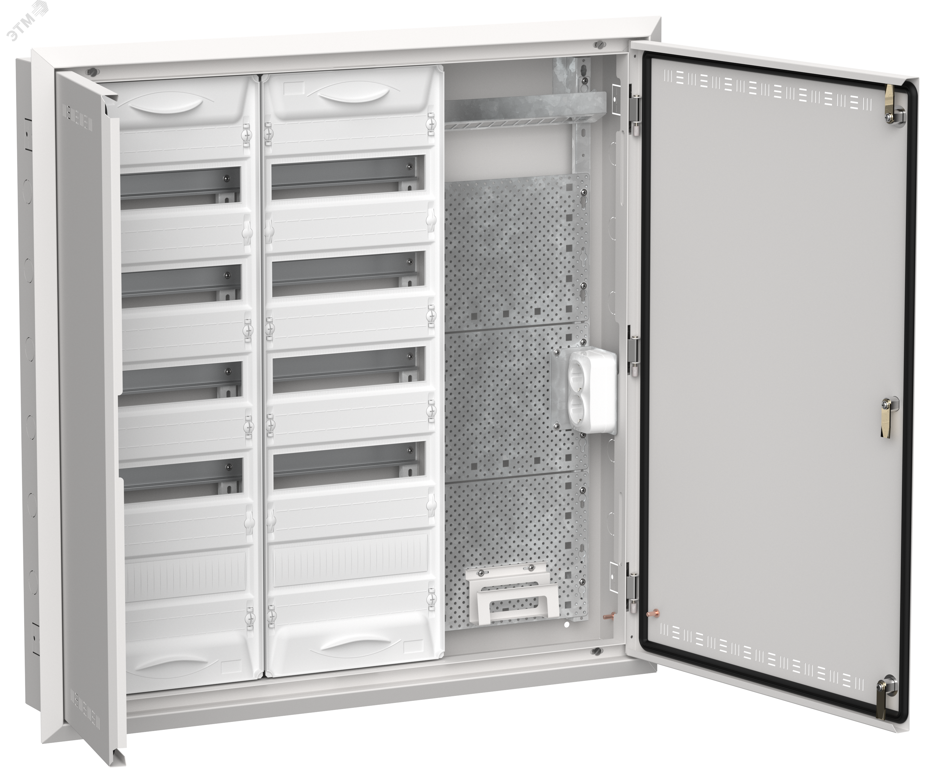 Изображение товара Корпус комбинированный ЩРв-120 TITAN 5 IEK белый IP30