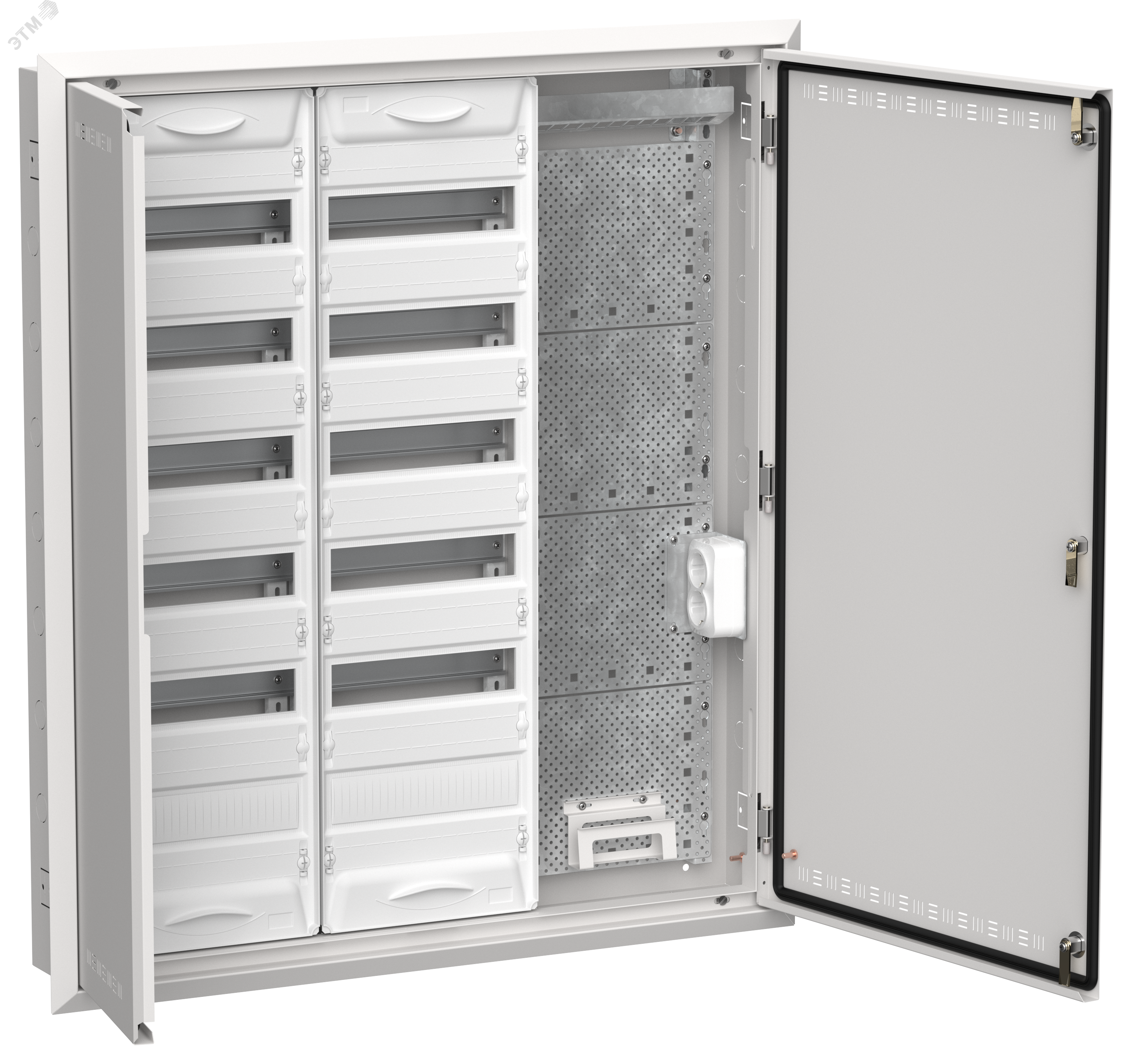 Изображение товара Щит распределительный комбинированный TITAN 5 IEK 144 модулей IP30 белый