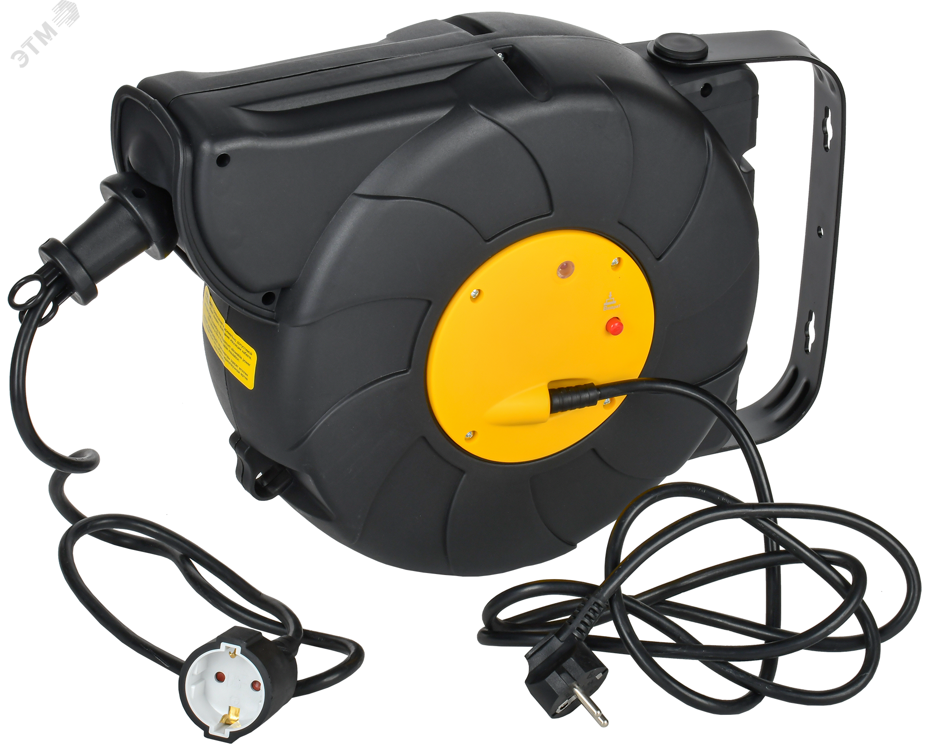 Изображение товара Катушка TWIST УК15 1мест. 2P+PE/15м+2м 3х1,5мм2 с автосмоткой (шт) Изображение товара Катушка TWIST УК15 1мест. 2P+PE/15м+2м 3х1,5мм2 с автосмоткой (шт)