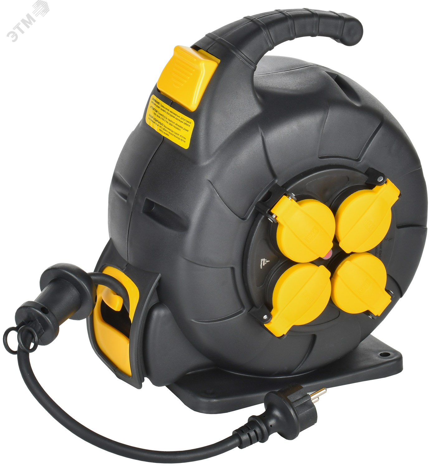 Изображение товара Катушка TWIST УК10 2P+PE 10м с автосмоткой IP44 - силовой удлинитель