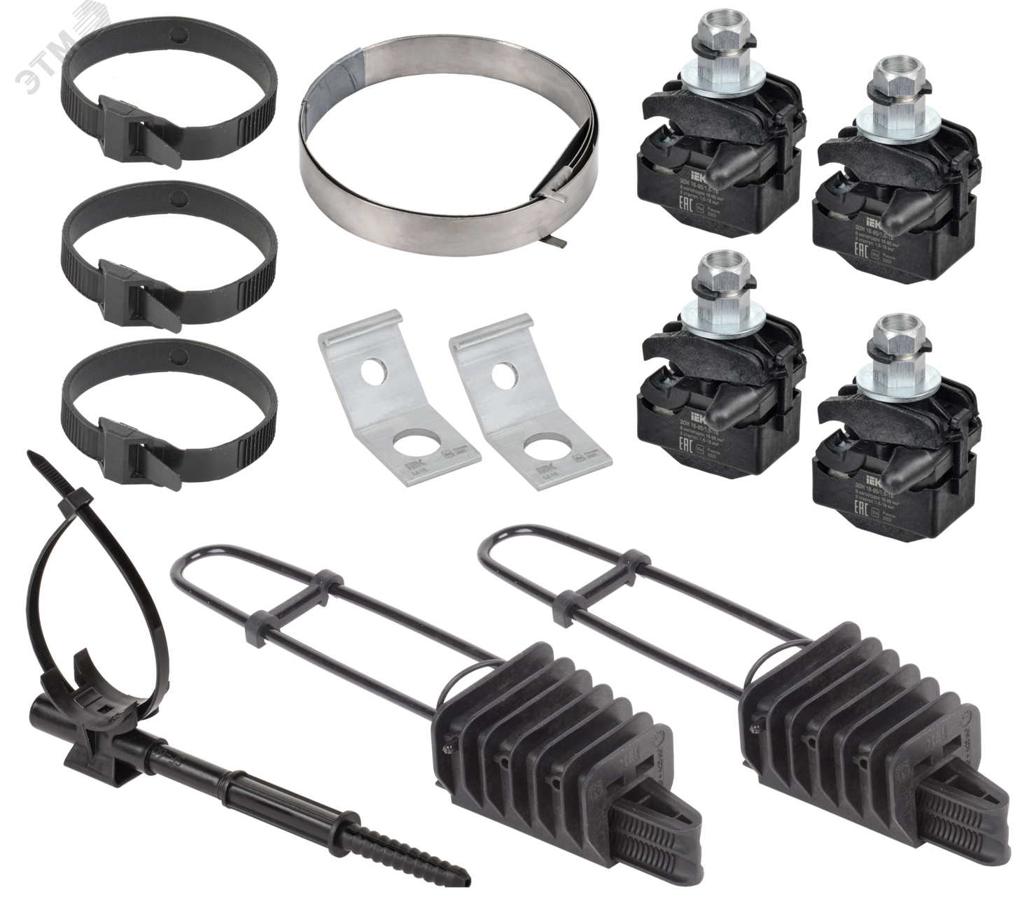 Изображение товара Комплект для подключения абонентов АСИП-1 фазный IEK