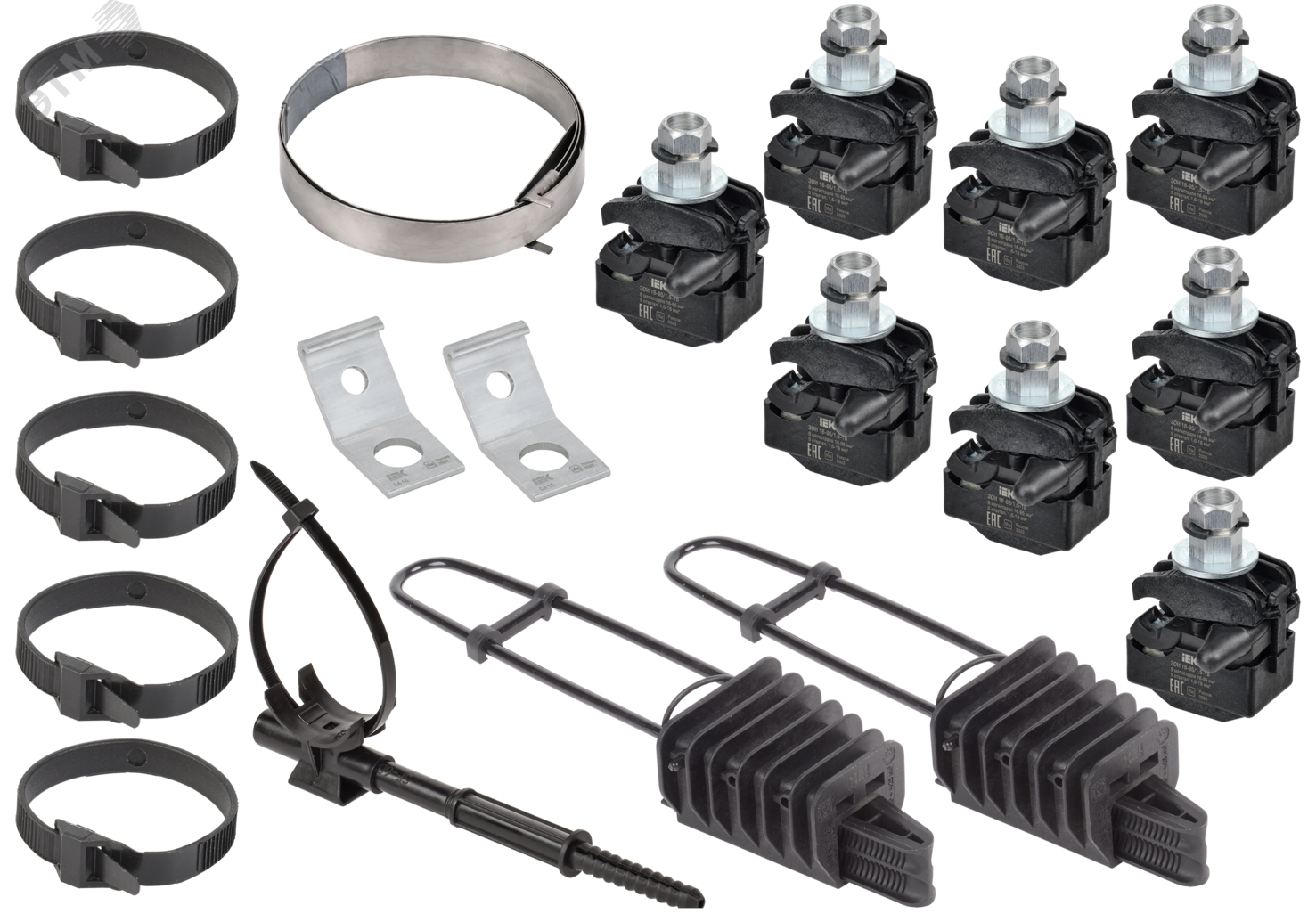 Изображение товара Комплект для подключения абонентов АСИП-3 фазный IEK