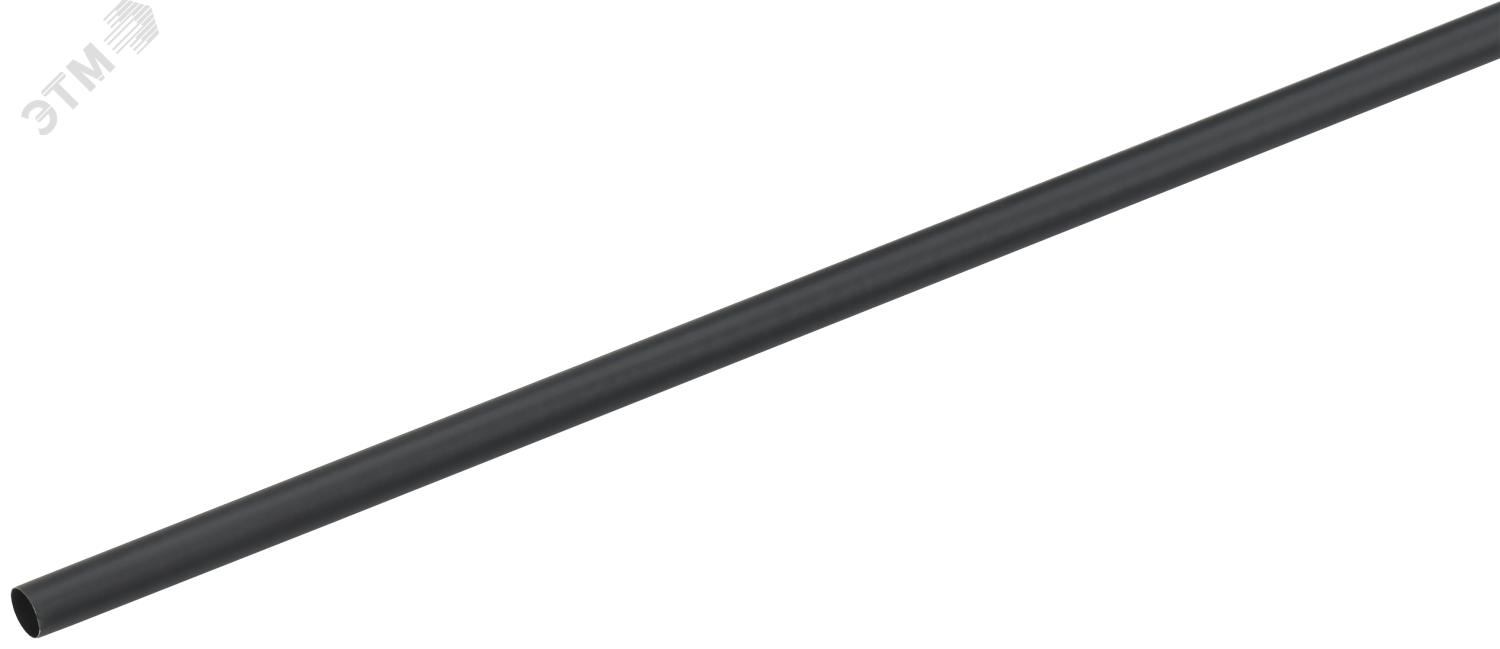 Изображение товара Трубка термоусадочная ТТУ 5/2,5 черная 1м GENERICA (м)