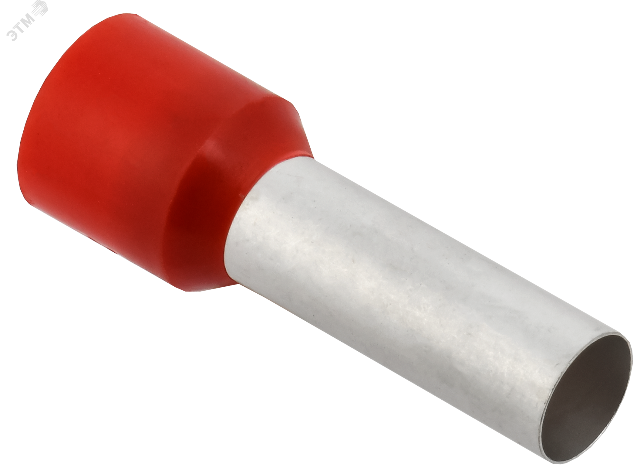 Изображение товара Наконечник втулочный штыревой IEK 35-25 темно-красный упак 50 шт