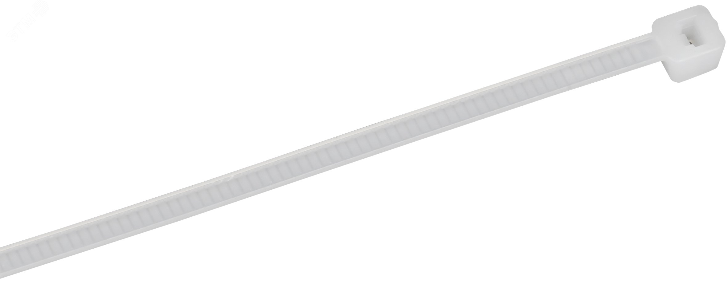 Изображение товара Стандартные белые хомуты IEK 2.5х130мм 100шт плотные и надежные