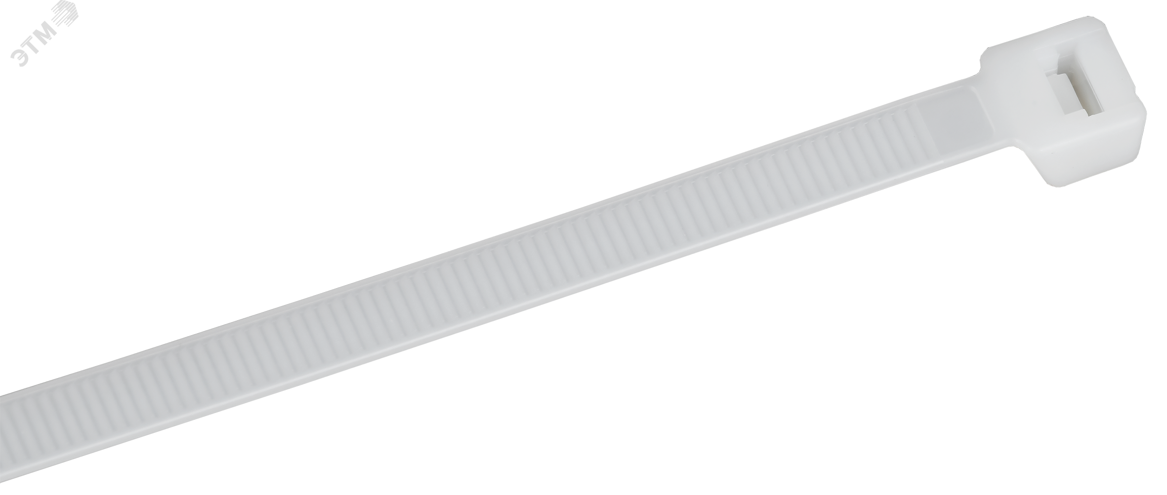 Изображение товара Стандартный белый хомут 7.6х365мм для кабелей IEK 100 шт