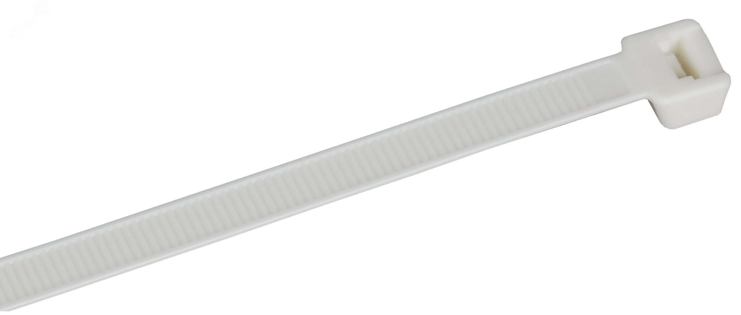 Изображение товара Хомут P6.6 самозатухающий белый 7.6х370мм 100шт/упак IEK (упак)