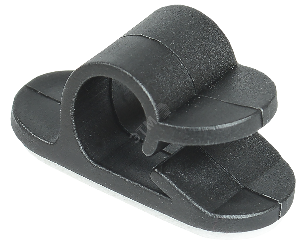 Клипса самоклеящаяся КС-1 черная (24шт) артикул UHP41-1-K02 IEK ...