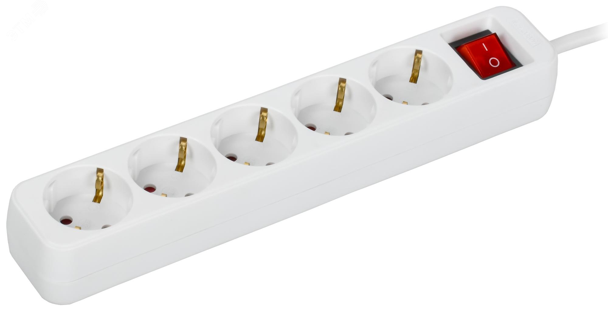 Изображение товара Удлинитель UMA 5 мест 3м 2P+PE 16А белый