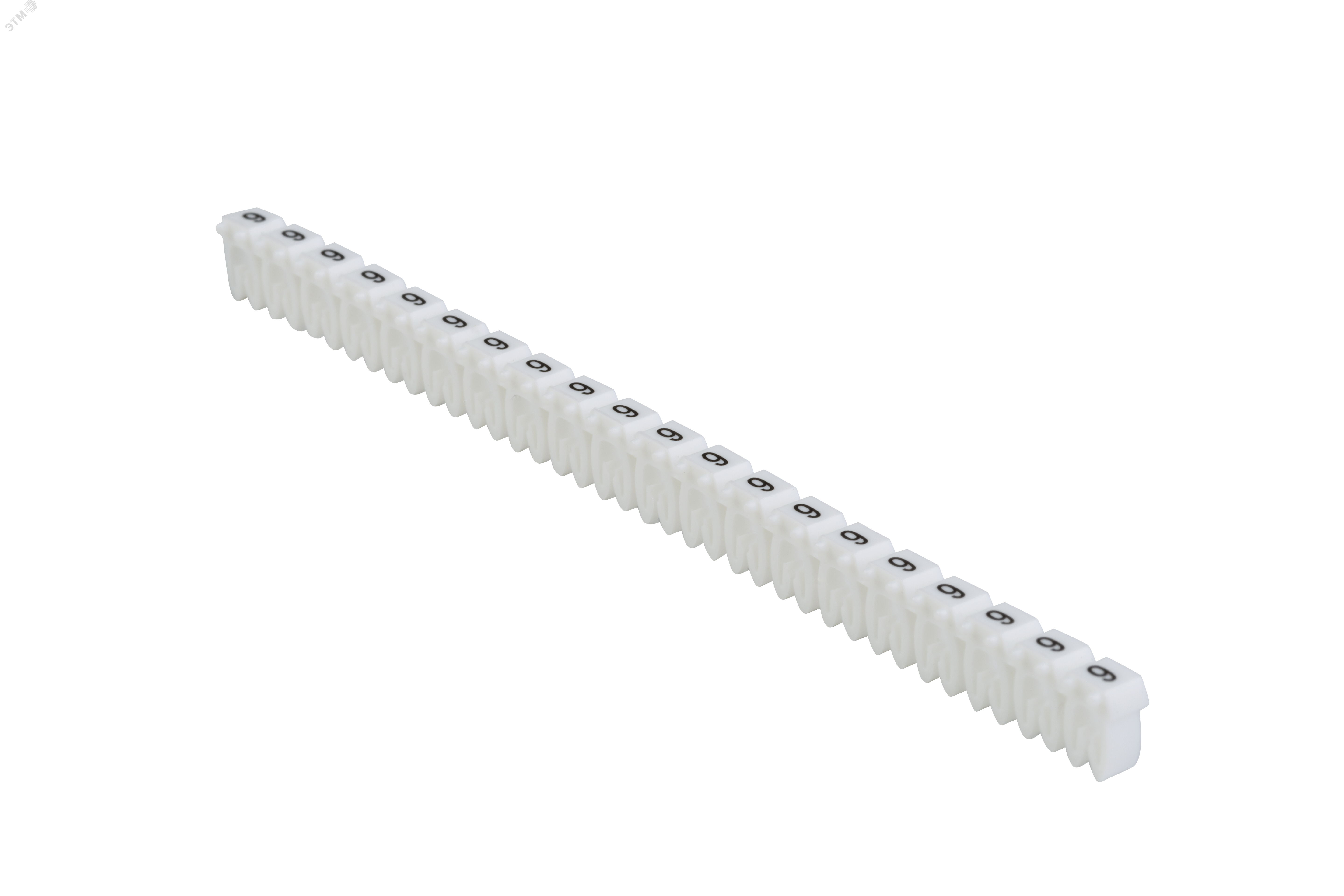 Изображение товара Маркер кабельный открытого типа KE для маркировки проводов 0,75-1,5мм2 символ 9, IEK