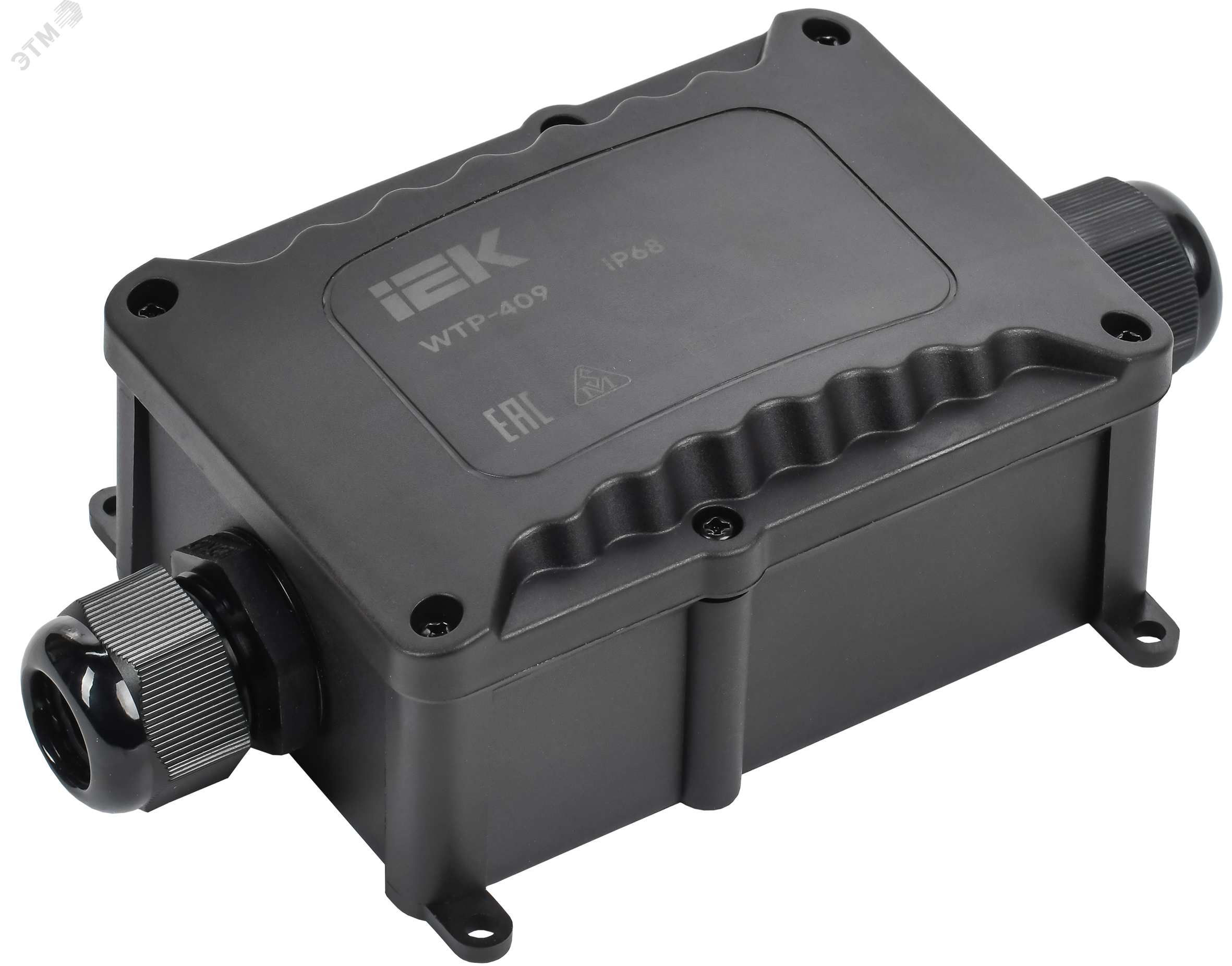 Изображение товара Коробка распределительная герметичная WTP-409 2 ввода IP68 IEK (шт)