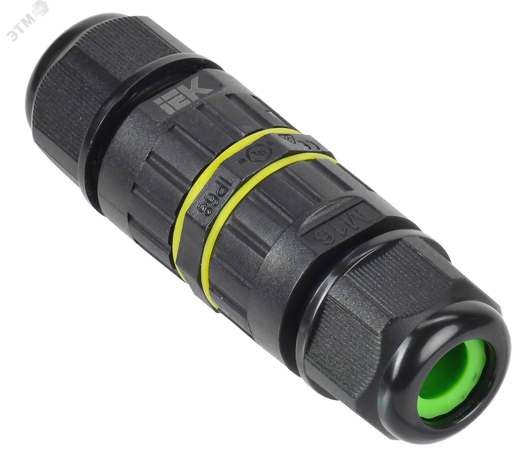 Изображение товара Герметичный кабельный коннектор WTP-302 IP68 с 3 контактами