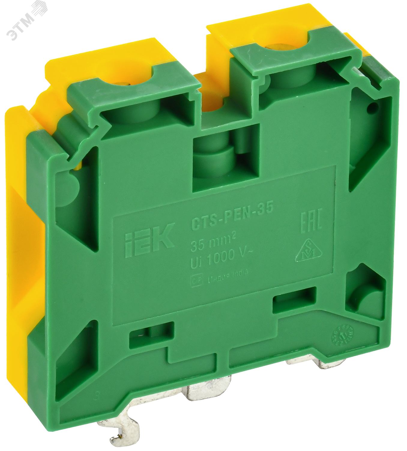 Изображение товара Клеммная колодка CTS с винтовыми зажимами и заземляющей клеммой IEK серия ARMAFIX
