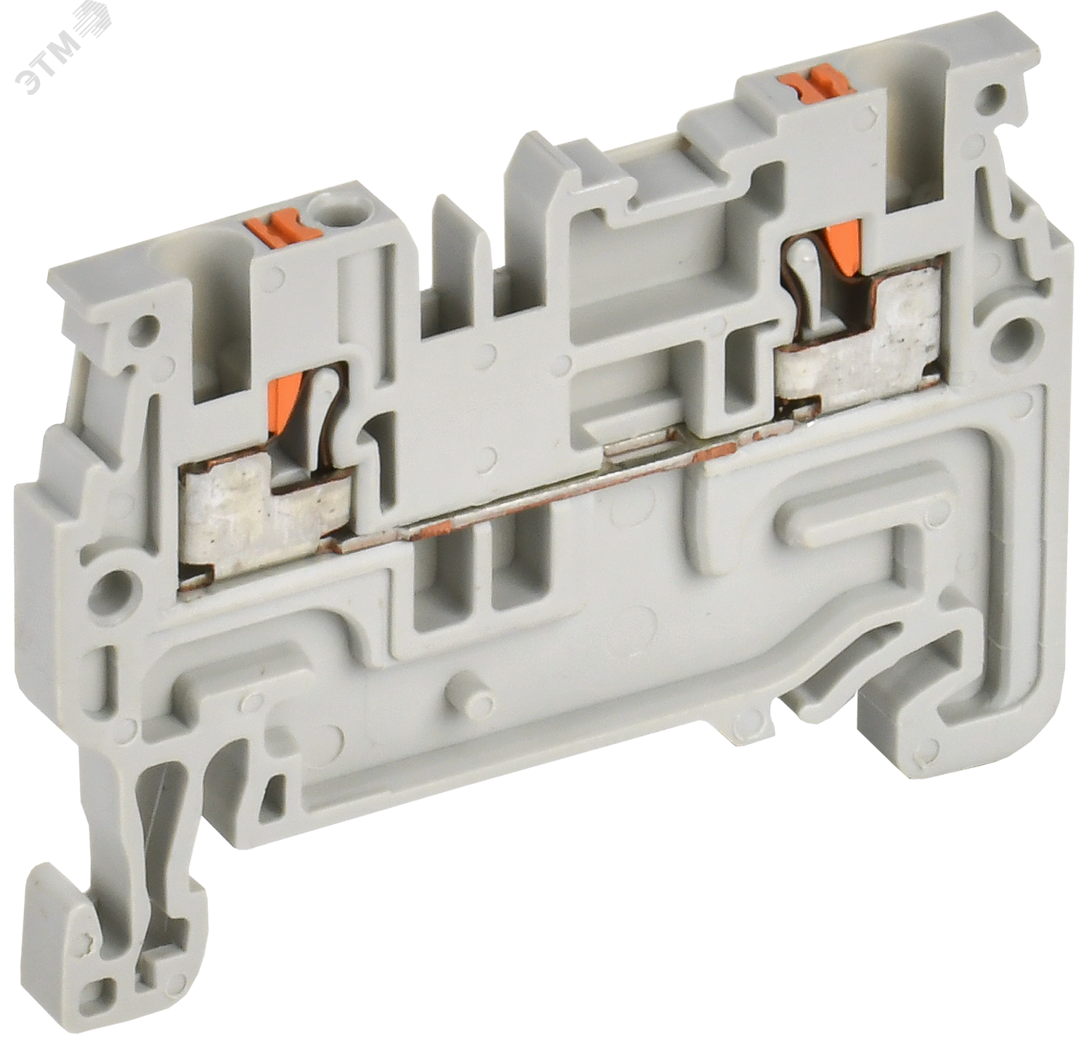 Изображение товара Клемма пружинная Push-in CP 1,5мм2 IEK серого цвета