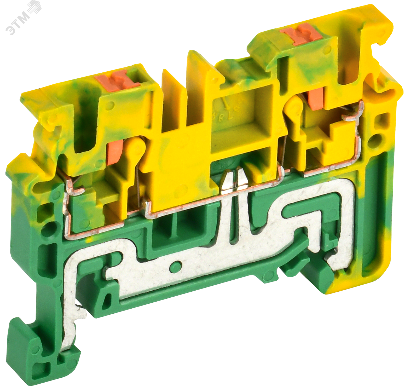 Колодка клеммная CP-PEN земля 2,5мм2 желто-зеленая IEK YCT21-00-K52-002 IEK