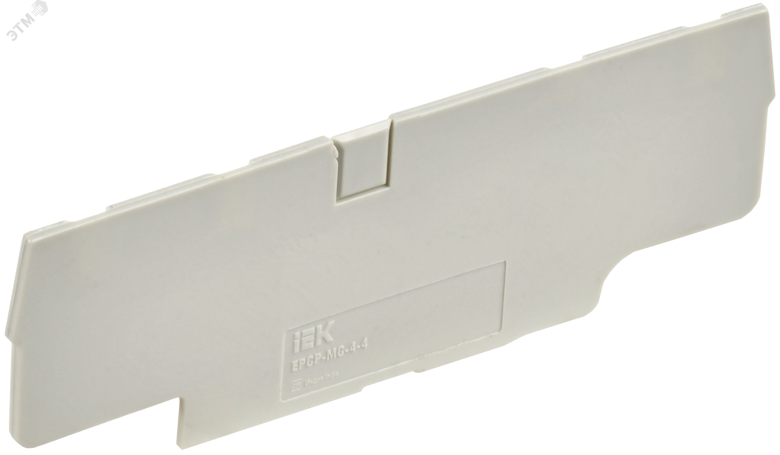 Изображение товара Заглушка для CP-MC 4 вывода 4мм2 серая IEK