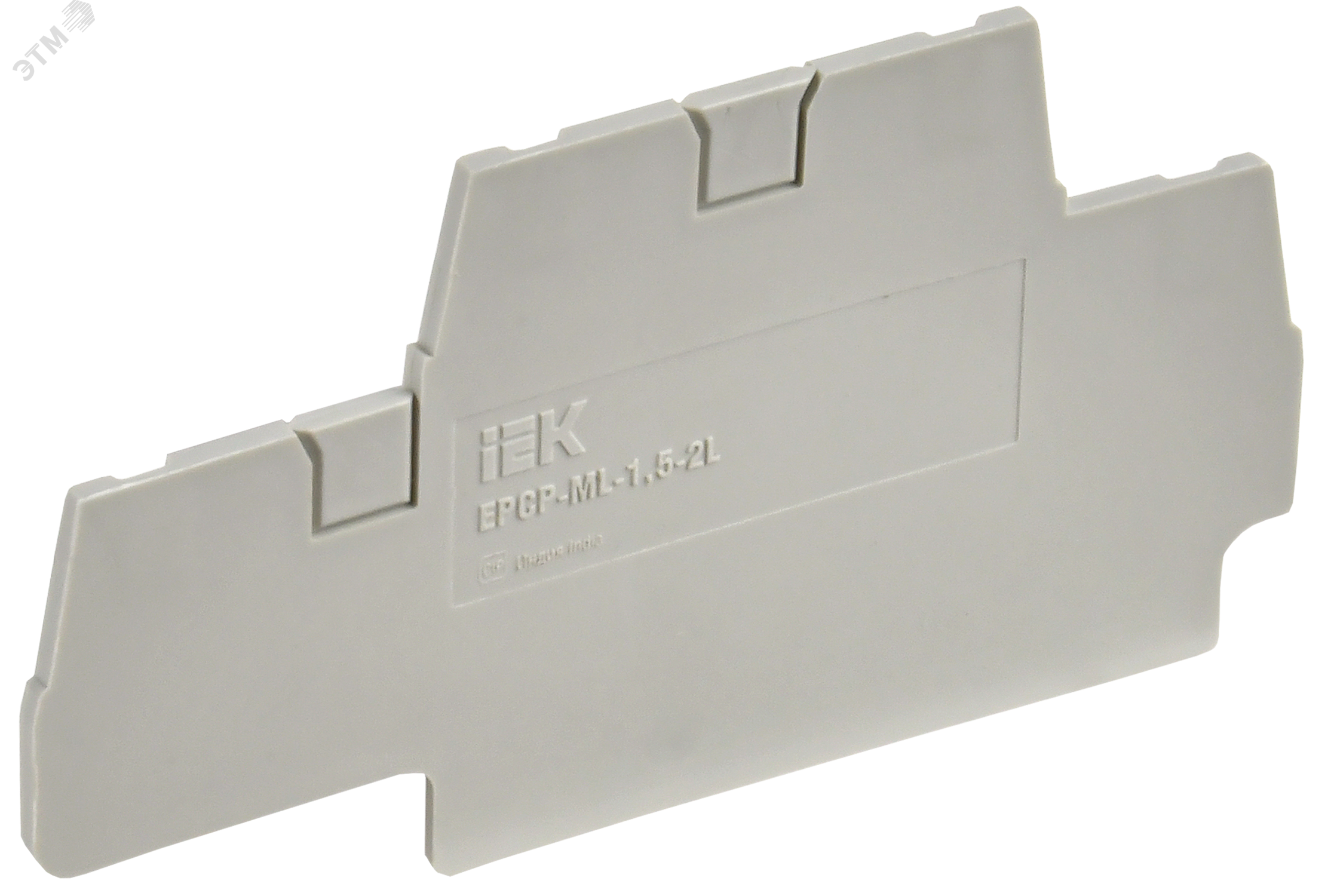 Изображение товара Заглушка для CP-ML 2 ур. 1,5мм2 серая IEK (шт)