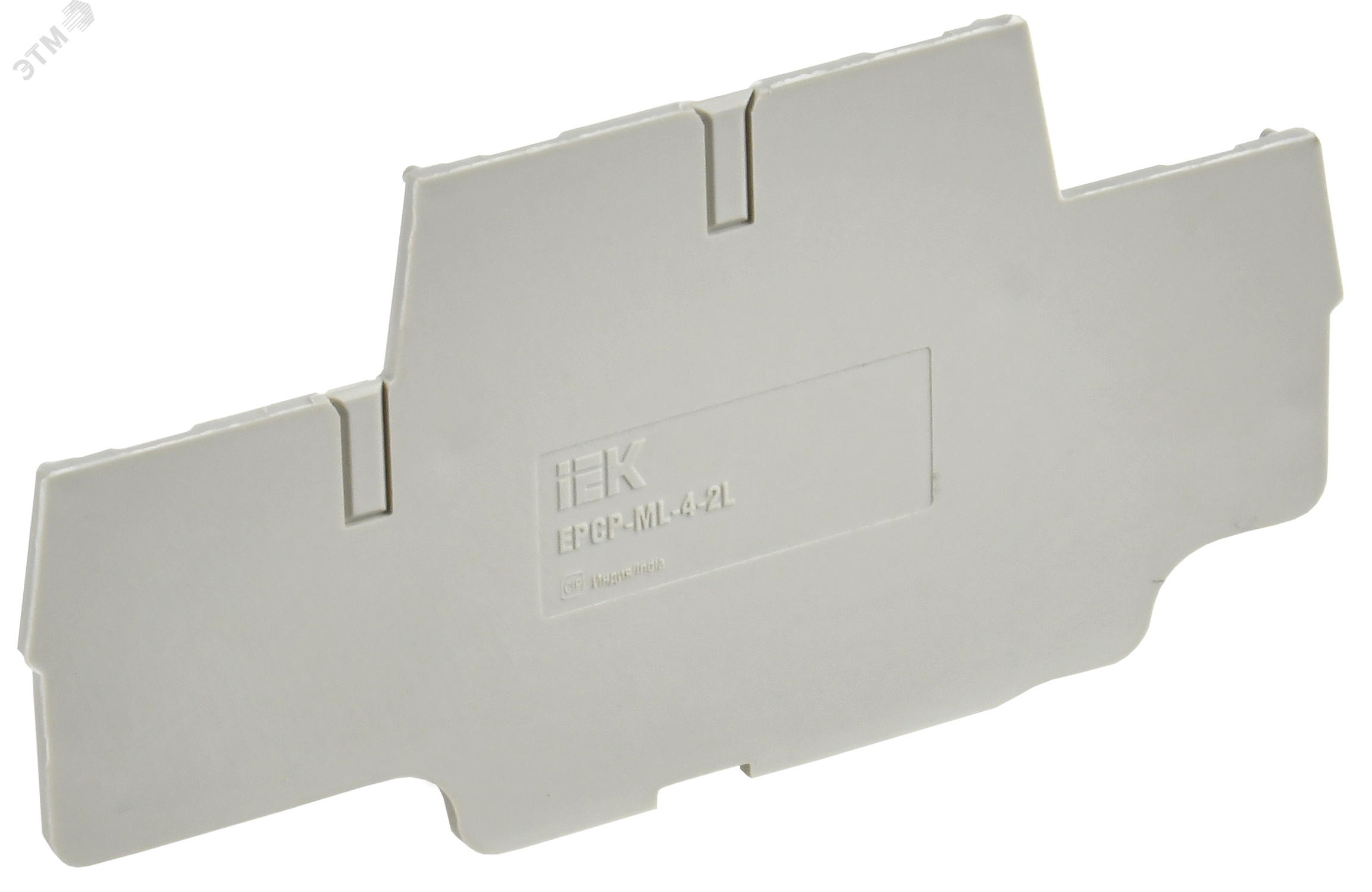 Изображение товара Заглушка CP-ML 2 ур. 4мм2 серая IEK