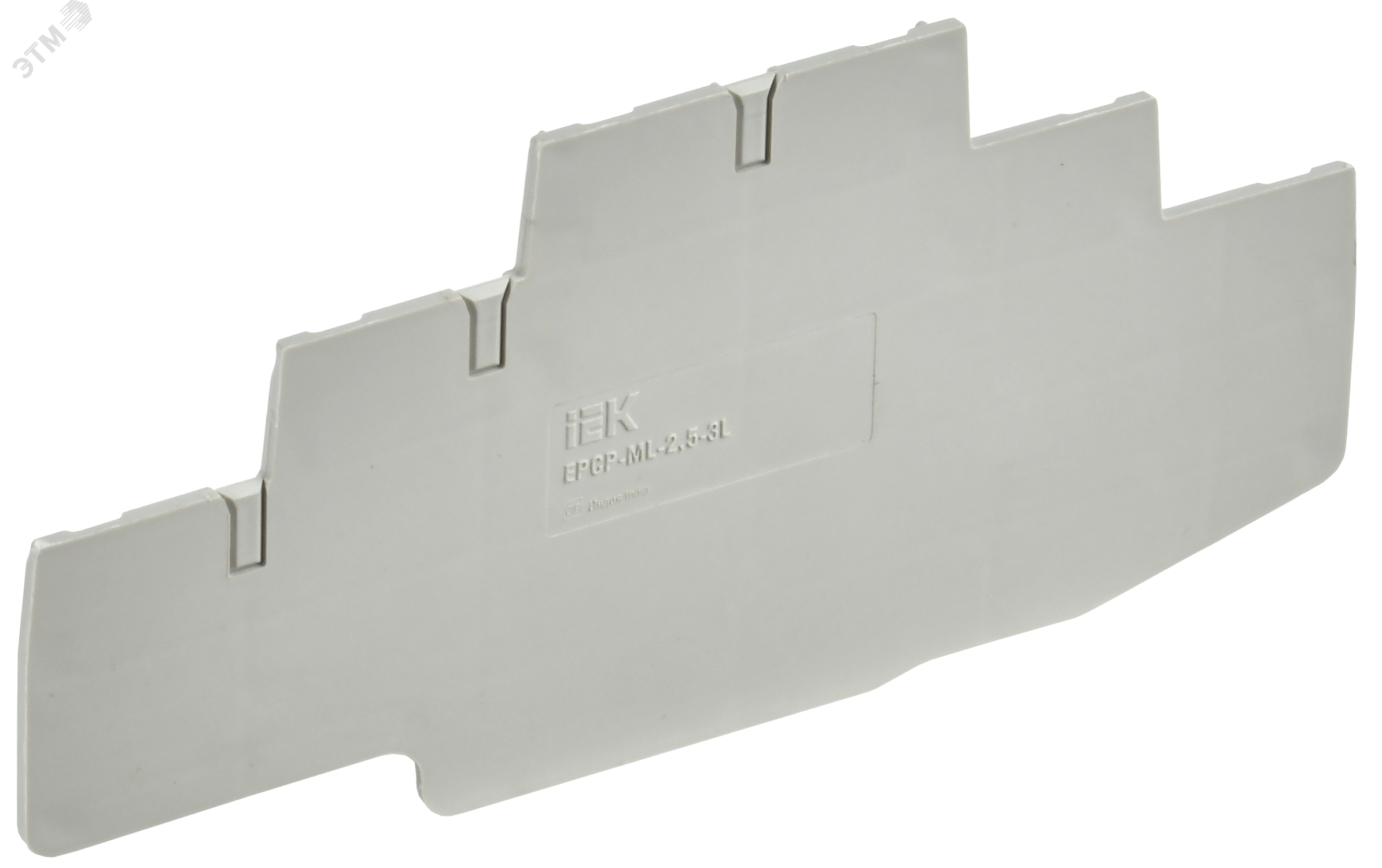 Изображение товара Заглушка для CP-ML 3 ур. 2,5мм2 серая IEK