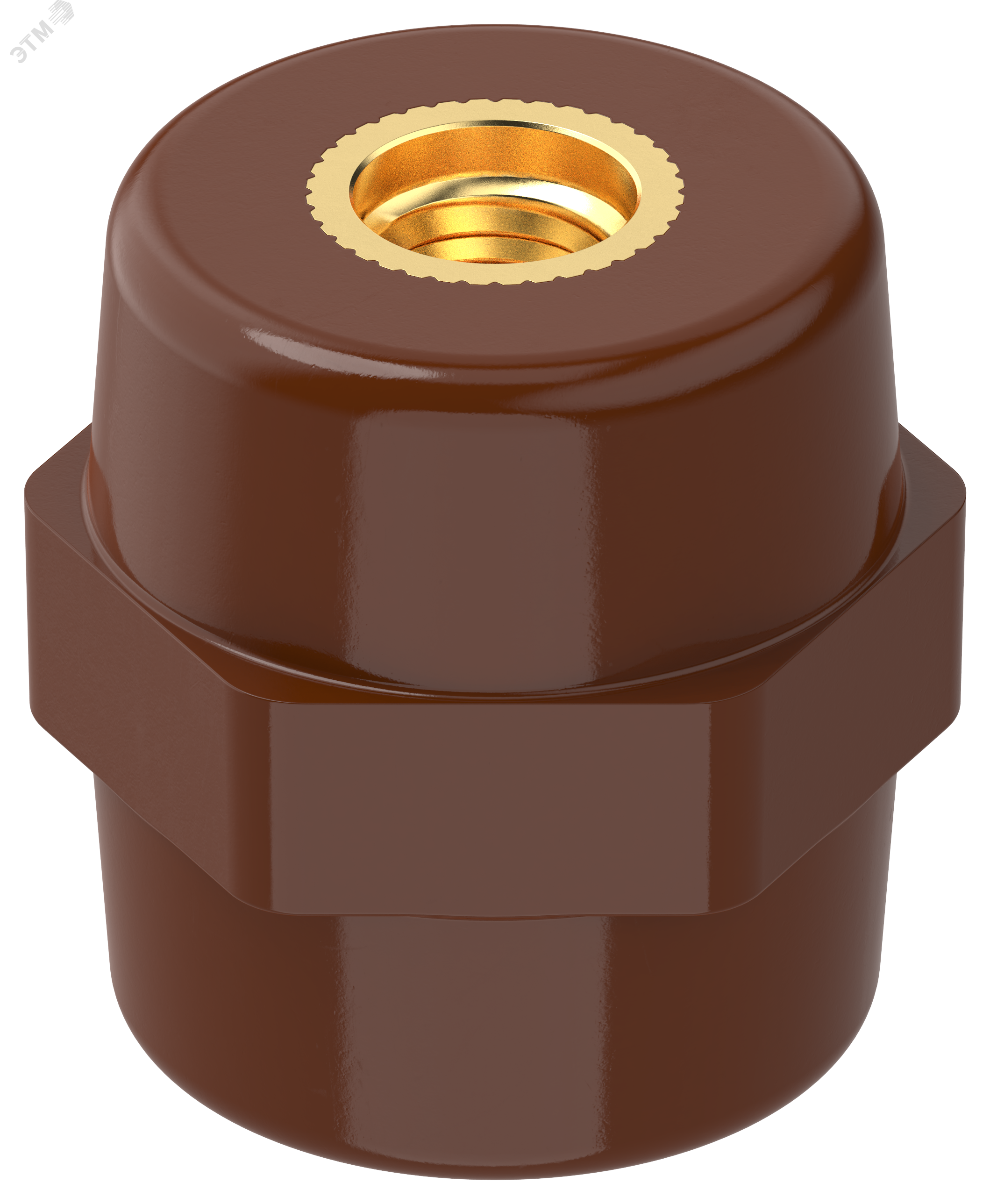 Изображение товара Изолятор опорный SM30 М8 IEK для электросетей 1000 В надежное крепление