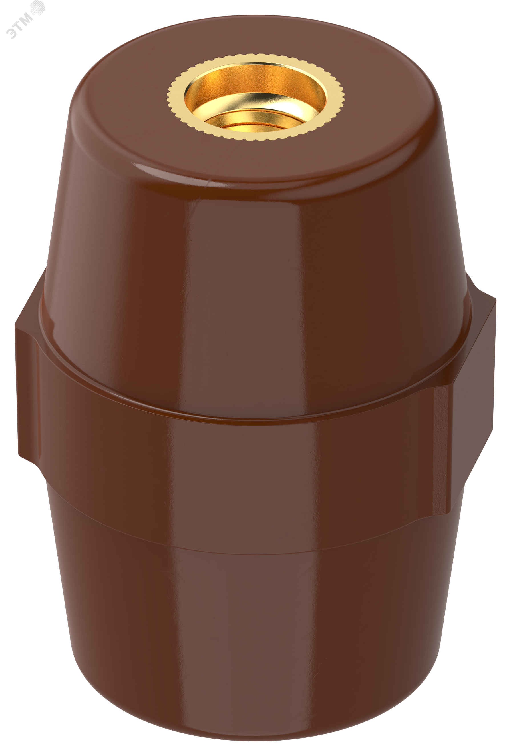 Изображение товара Изолятор опорный SM51 М10 IEK из эпоксидного материала коричневый