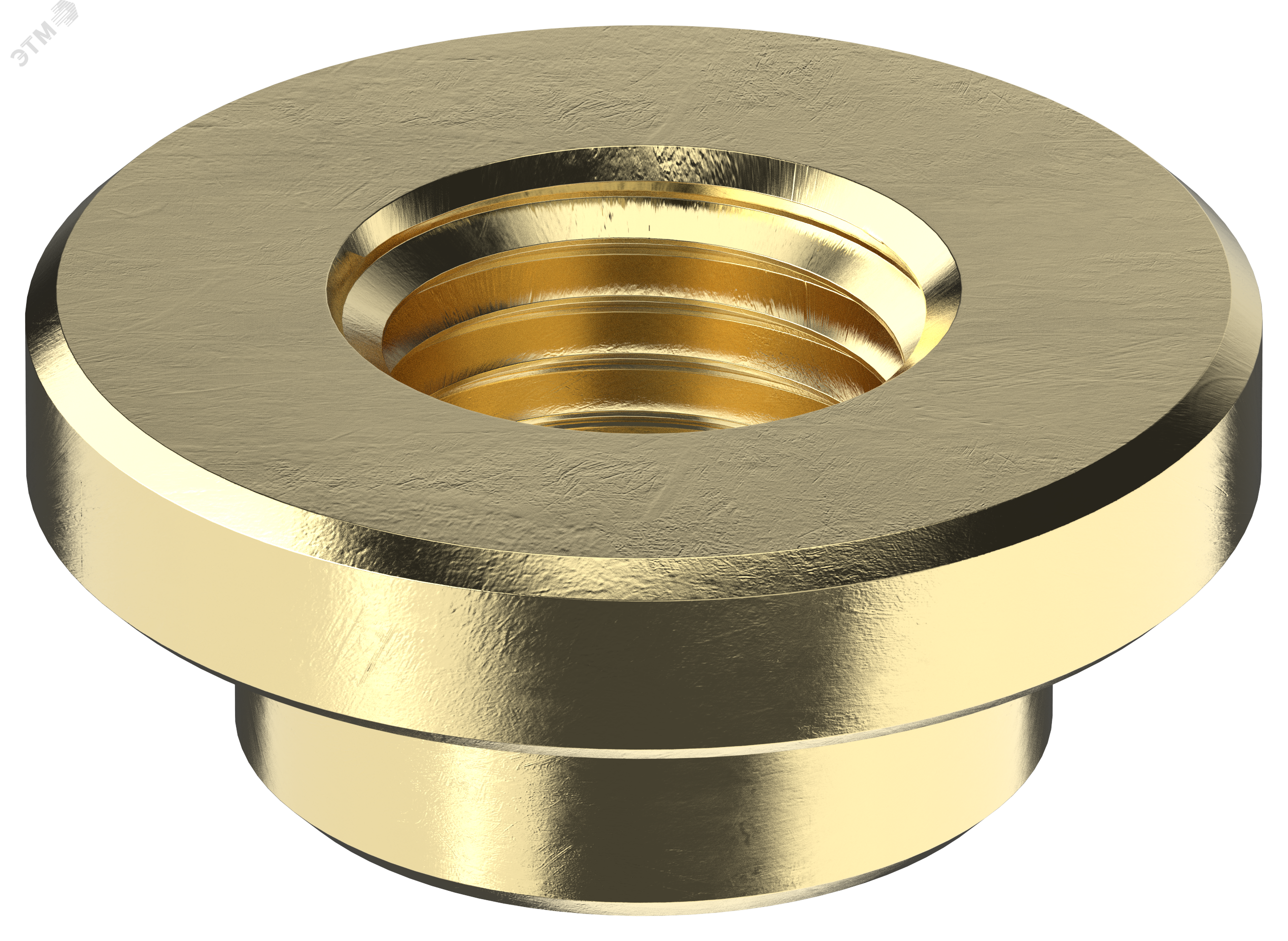 Изображение товара Гайка стальная круглая М6 IEK для системы крепления шин