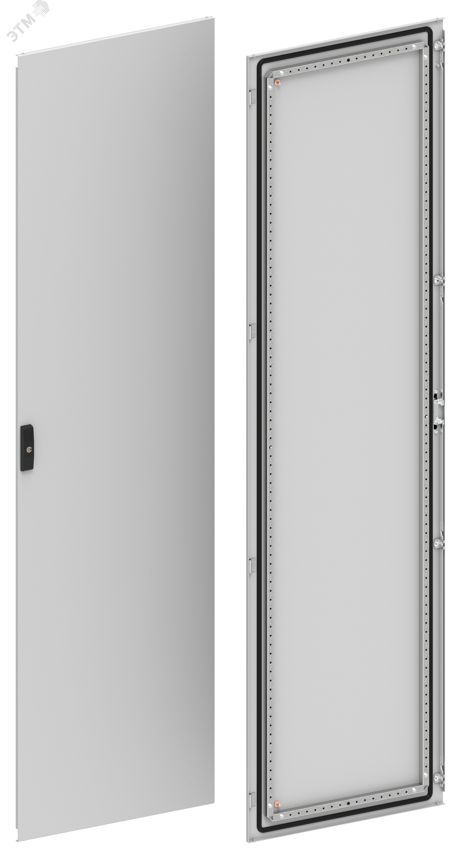 Изображение товара FORMAT Дверь металлическая двустворчатая (створка 1) 2200х600мм IEK (шт)