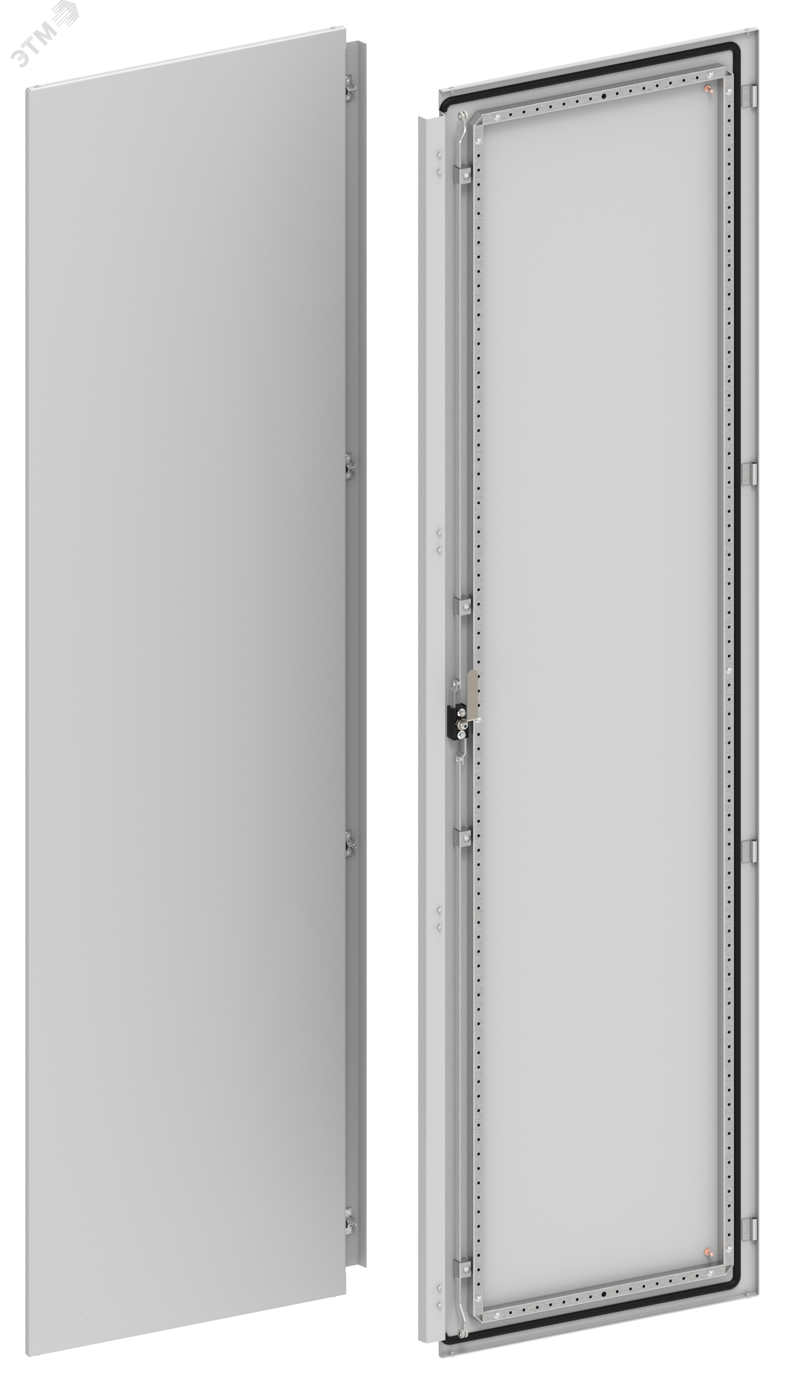 Изображение товара Двустворчатая металлическая дверь 2200х600 мм IEK - надежное входное решение