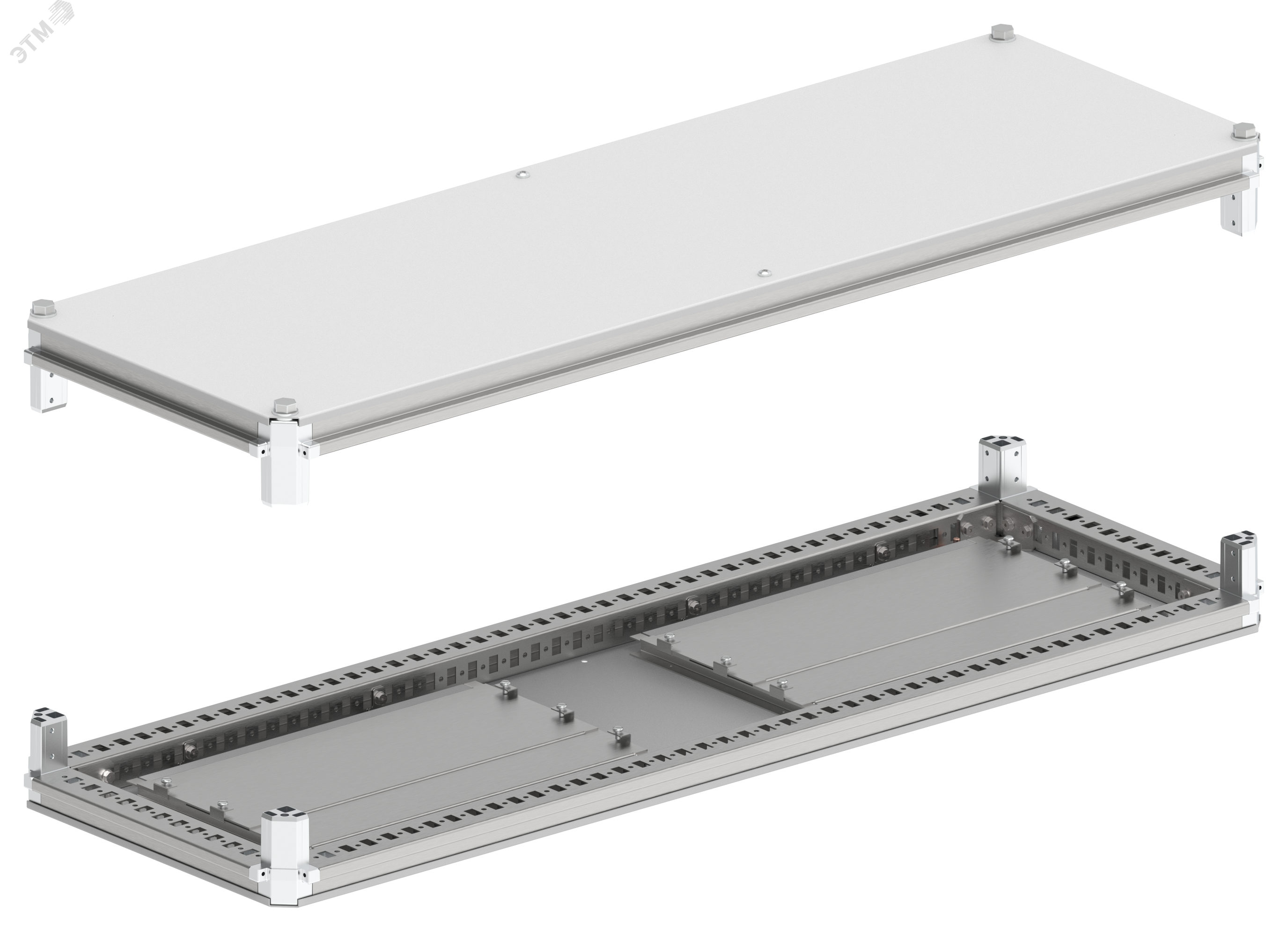 Изображение товара Комплект крыша и основание 1200х400 IP54 IEK для электросистем