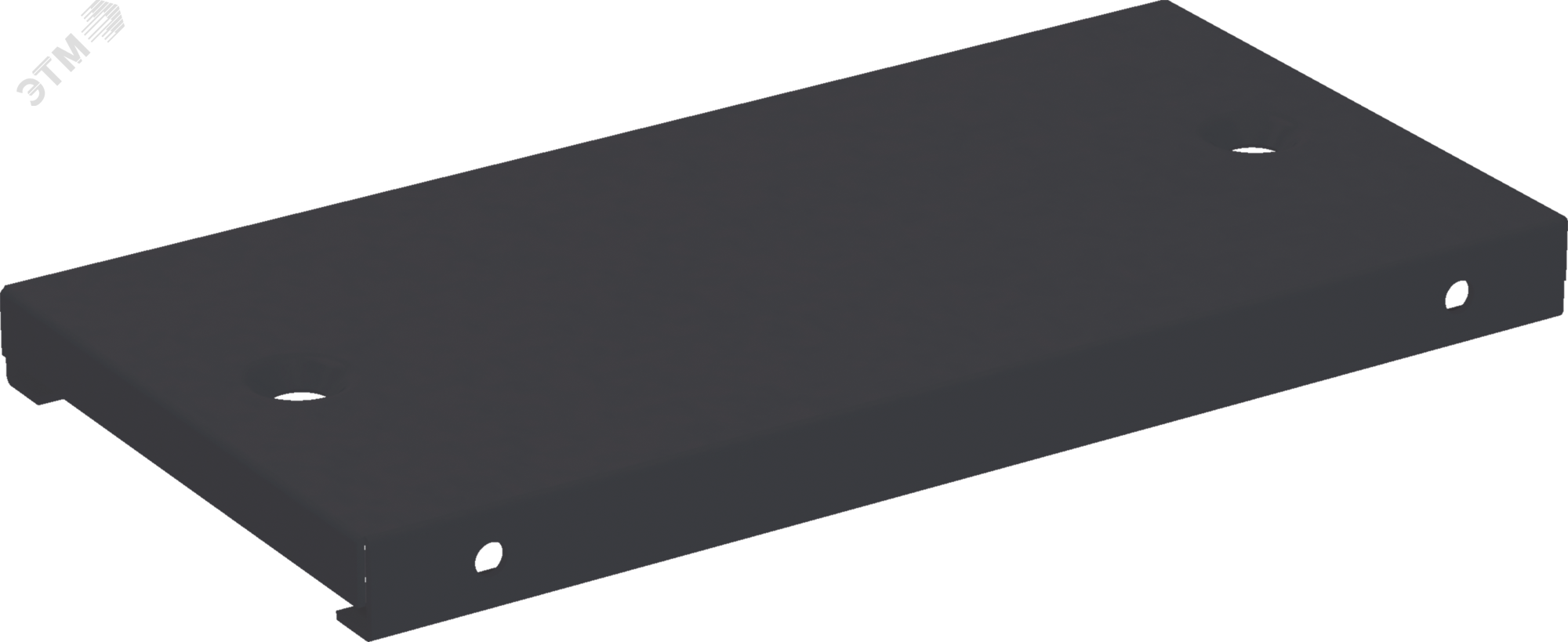 Изображение товара Панель цоколя 100х400 RAL7021 серый IP54 FORMAT