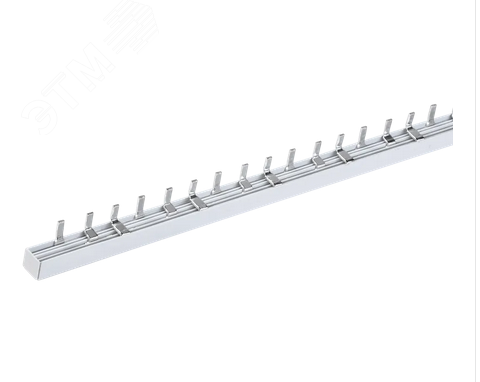 Изображение товара Шина соединительная типа PIN 4P 63А луженые 1м для автоматических выключателей IEK