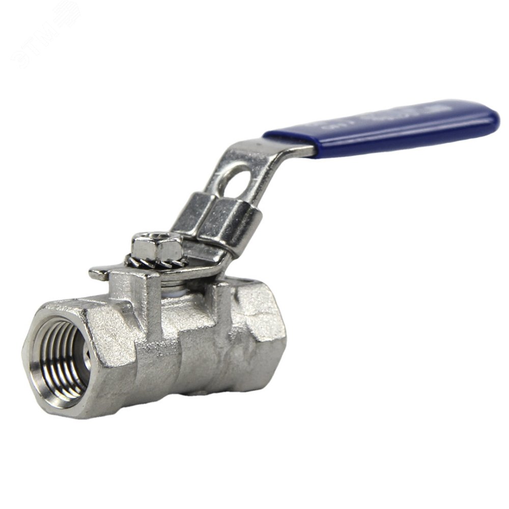 Изображение товара Кран шаровой RP 316 1/4 Ду8 двухходовой нержавеющая сталь Ру63