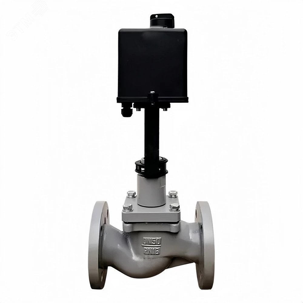 Изображение товара Клапан регулирующий двухходовой 25с945нж 25Л-M-LED-F Ду100 электропривод