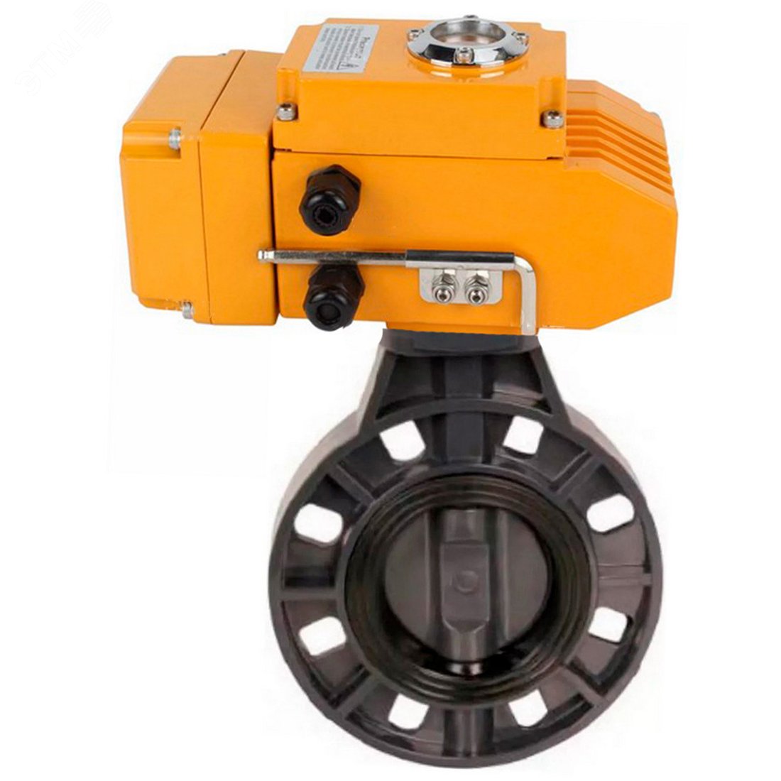 Изображение товара Затвор дисковый поворотный НПВХ с электроприводом DN.ru D050-87872