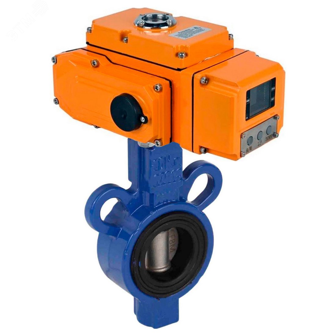 Изображение товара Затвор дисковый поворотный AL-316L-EPDM Ду25 Ру16 с электроприводом DN.ru