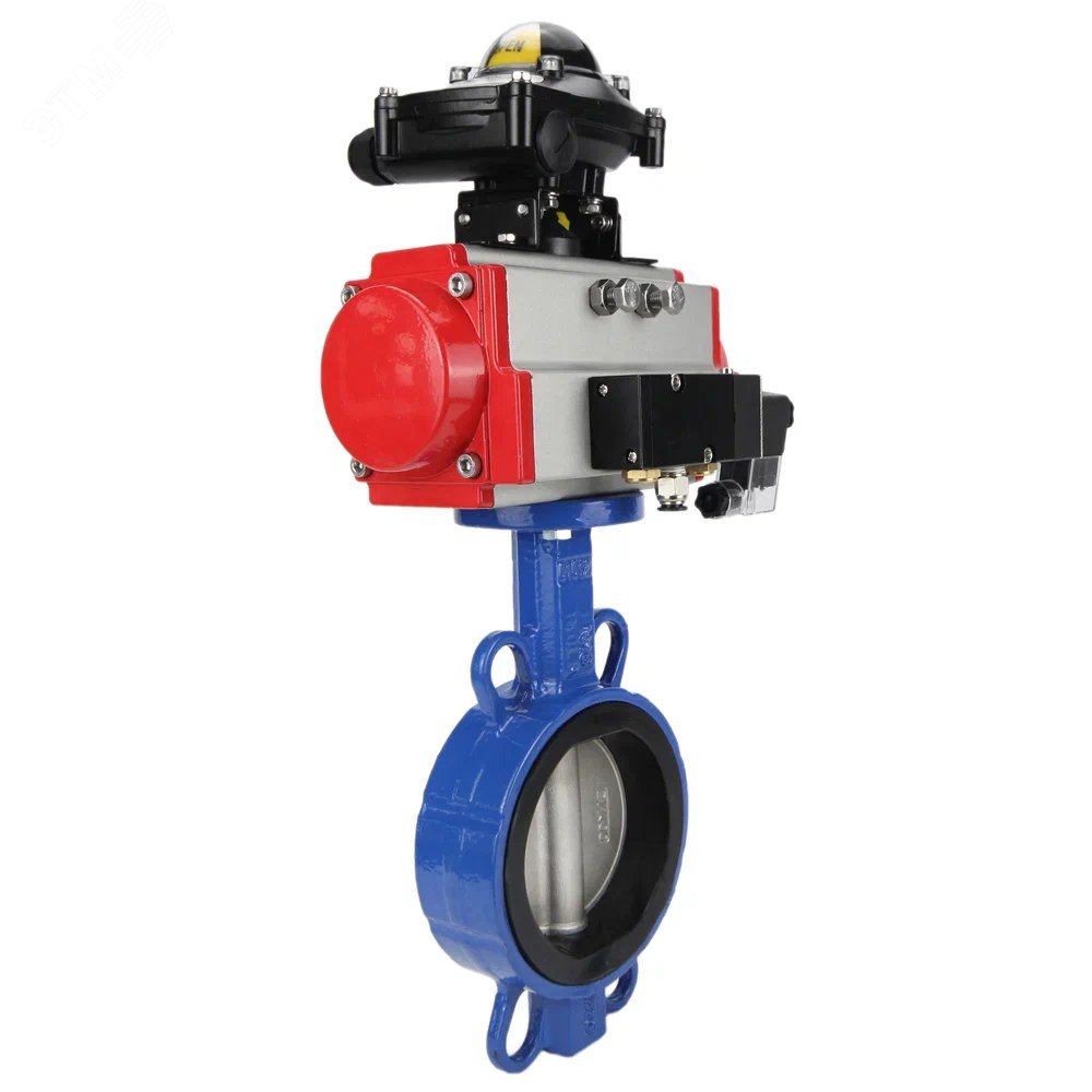 Изображение товара Затвор дисковый AL-316L-EPDM Ду25 Ру16 с пневмоприводом