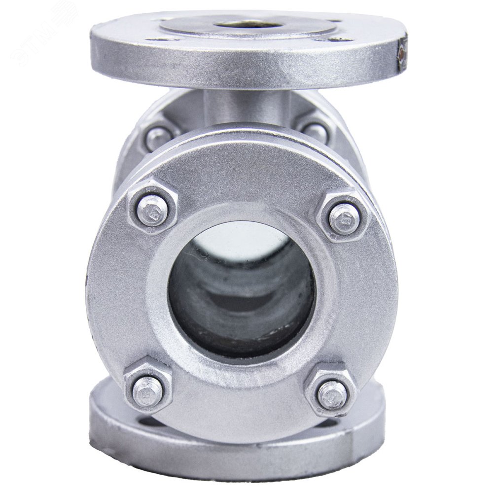 Изображение товара Стекло смотровое IG-WCB-F Ду25 Ру40 из боросиликатного стекла и стали WCB